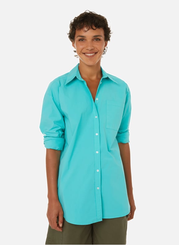 Chemise en coton Vert by SAISON 1865 SAISON 1865 Chemise en coton Vert