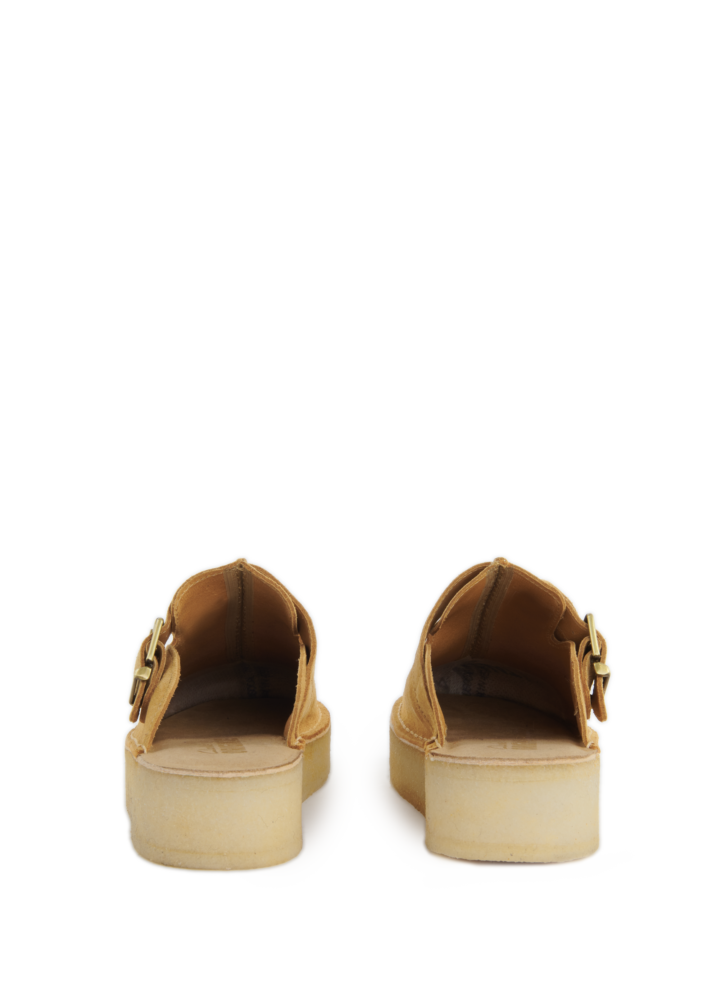 TrekWedge leather mules CLARKS Brown