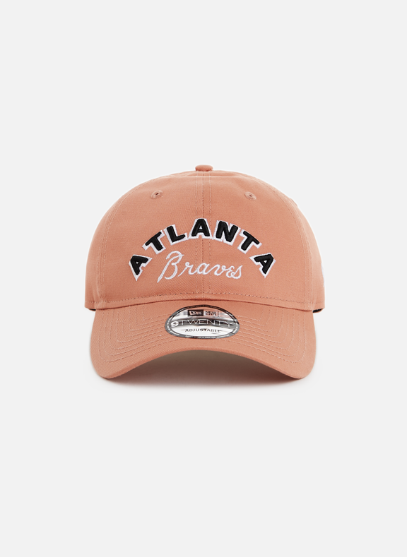 NEW ERA Printed cotton baseball cap Orange