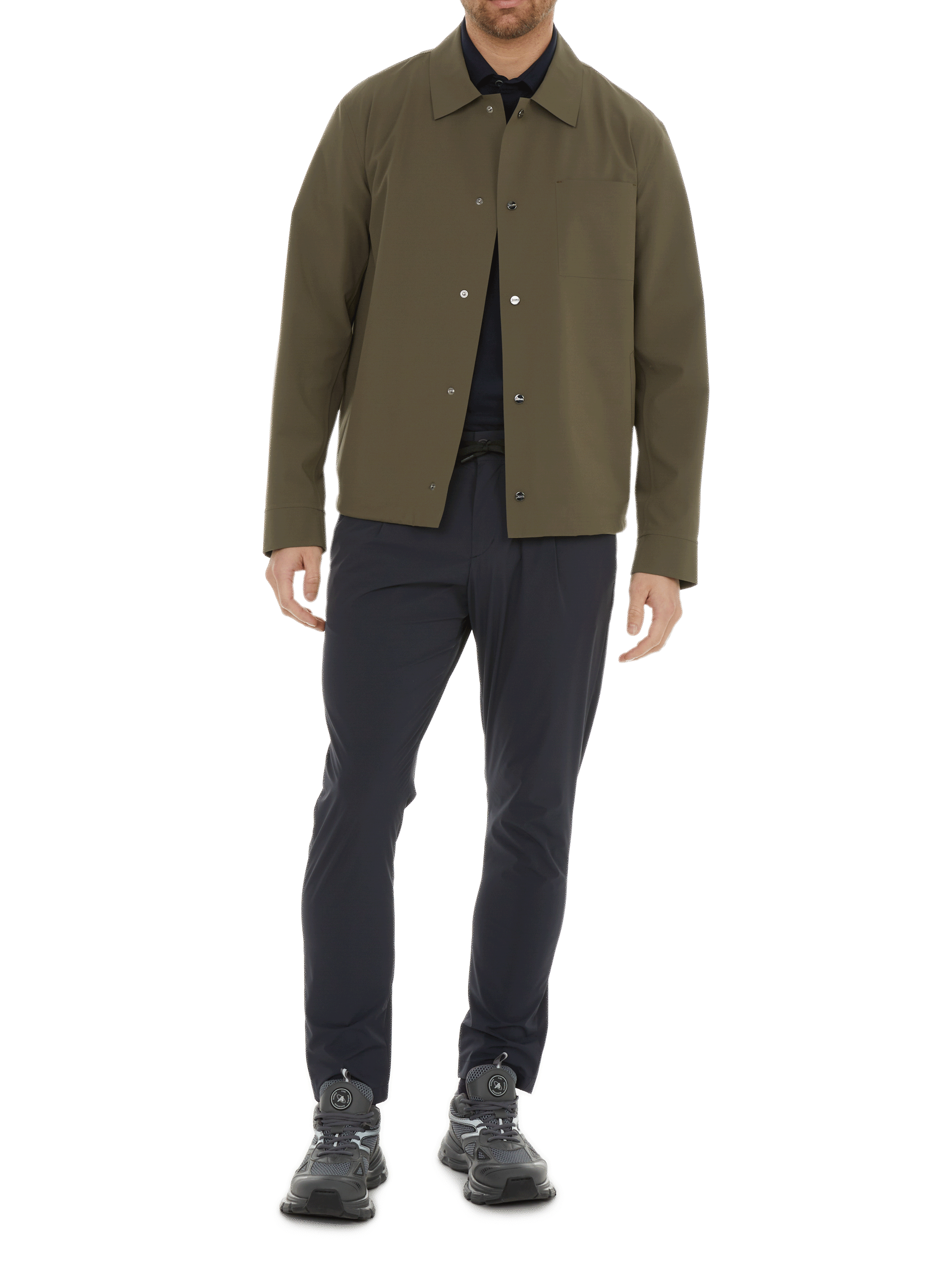 Matt shirt HERNO Green