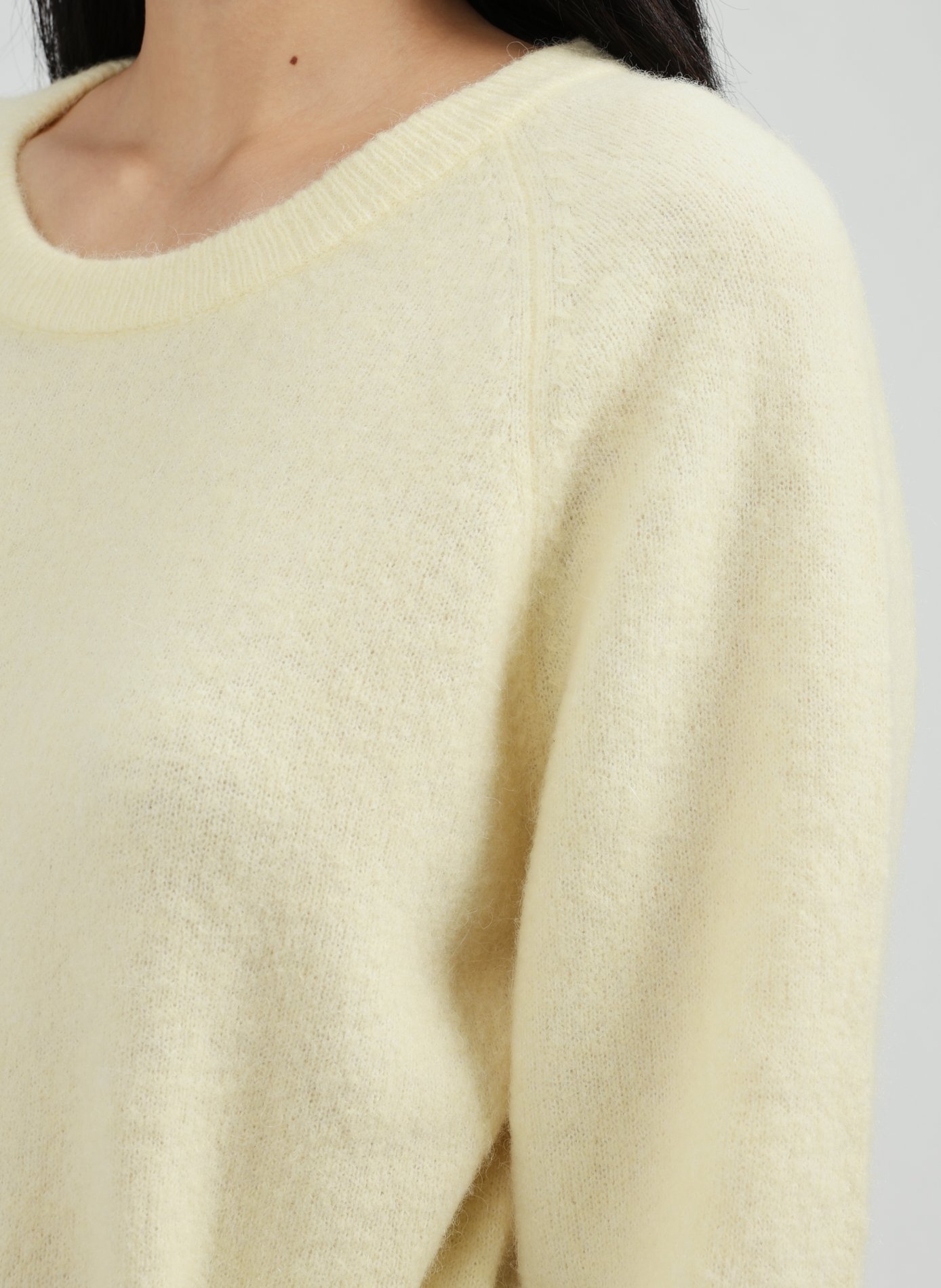 Pull uni en laine SAMSOE SAMSOE Beige