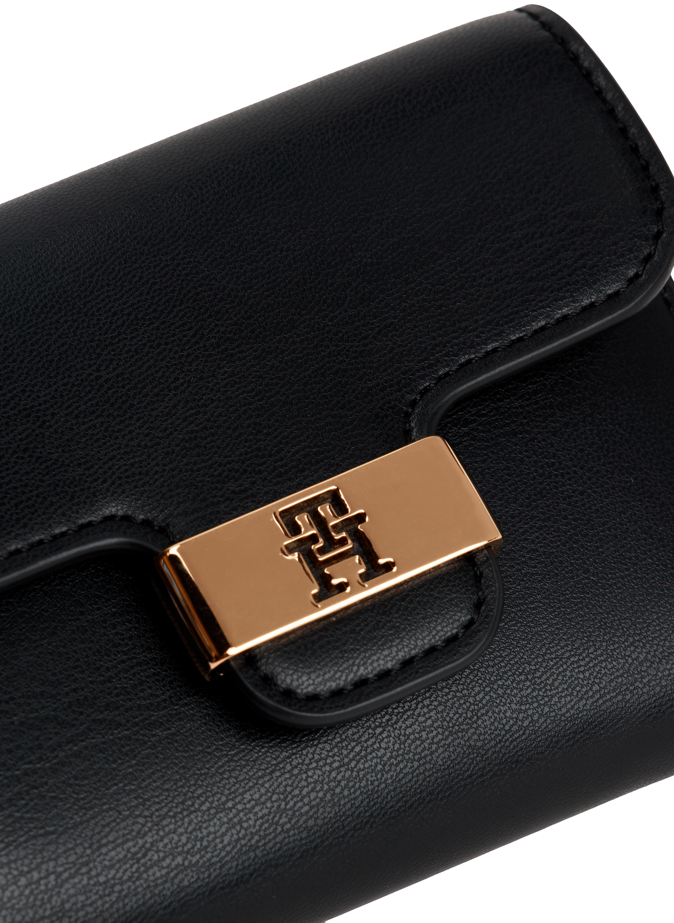 Porte-cartes uni TOMMY HILFIGER Noir