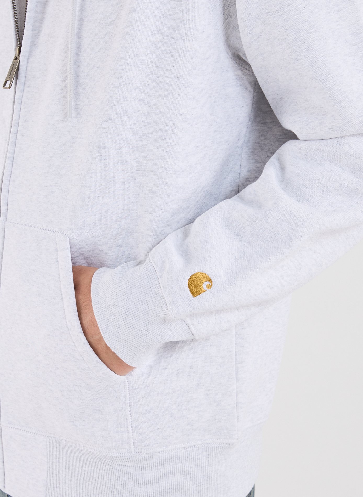 Zip-up hoodie CARHARTT WIP Grey