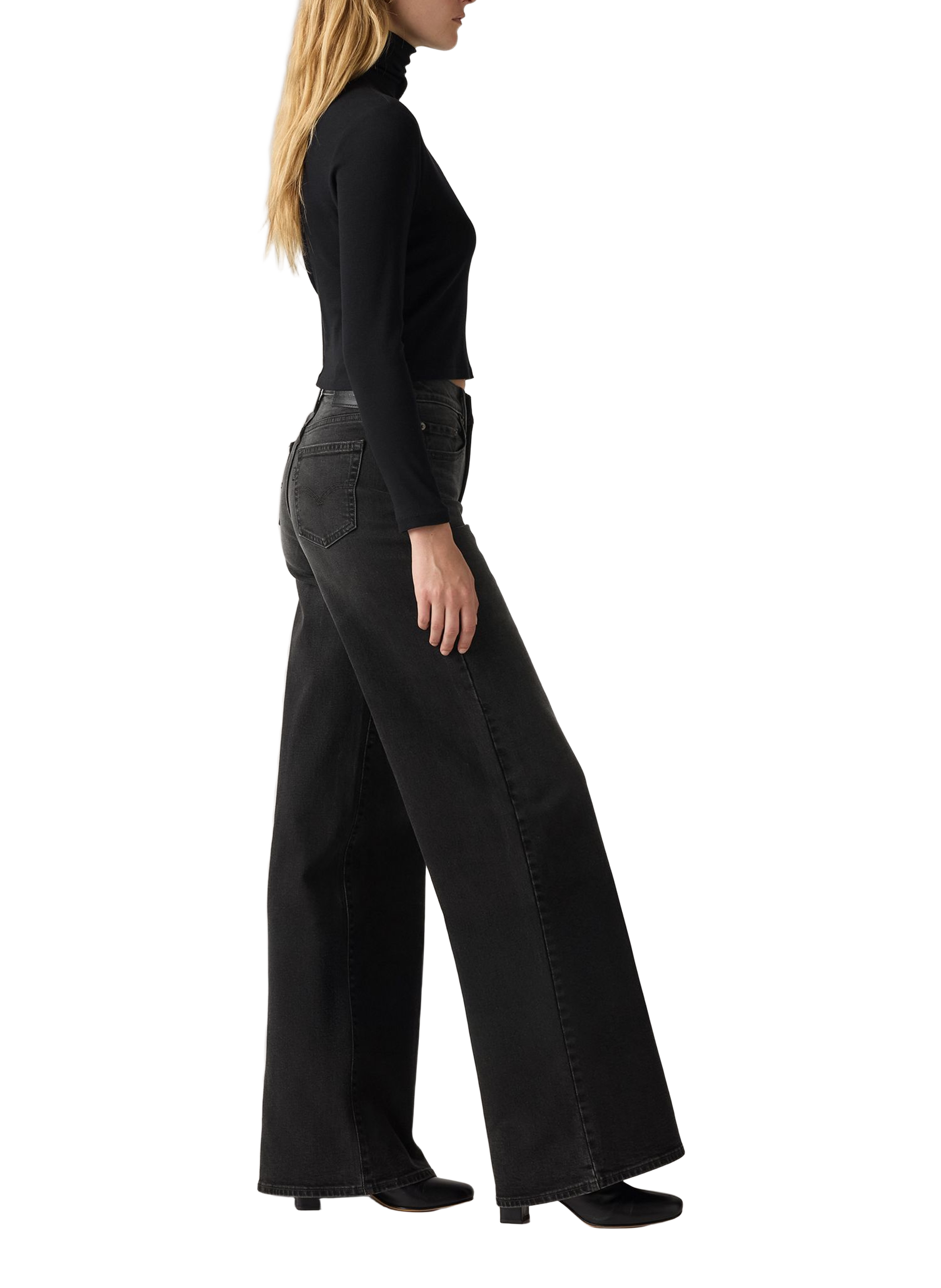 Wide Leg jeans LEVI'S Black