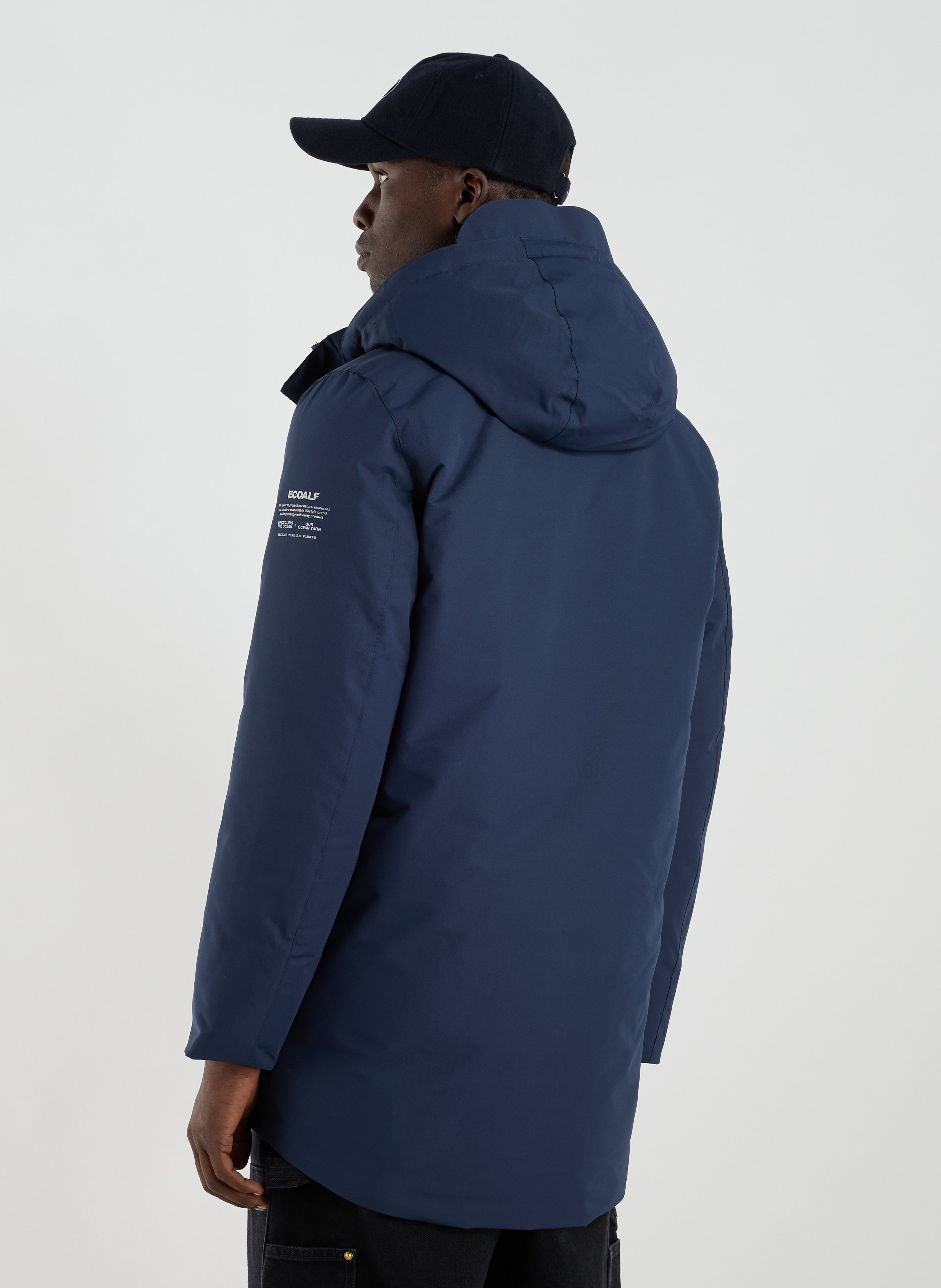 Hooded jacket Blue