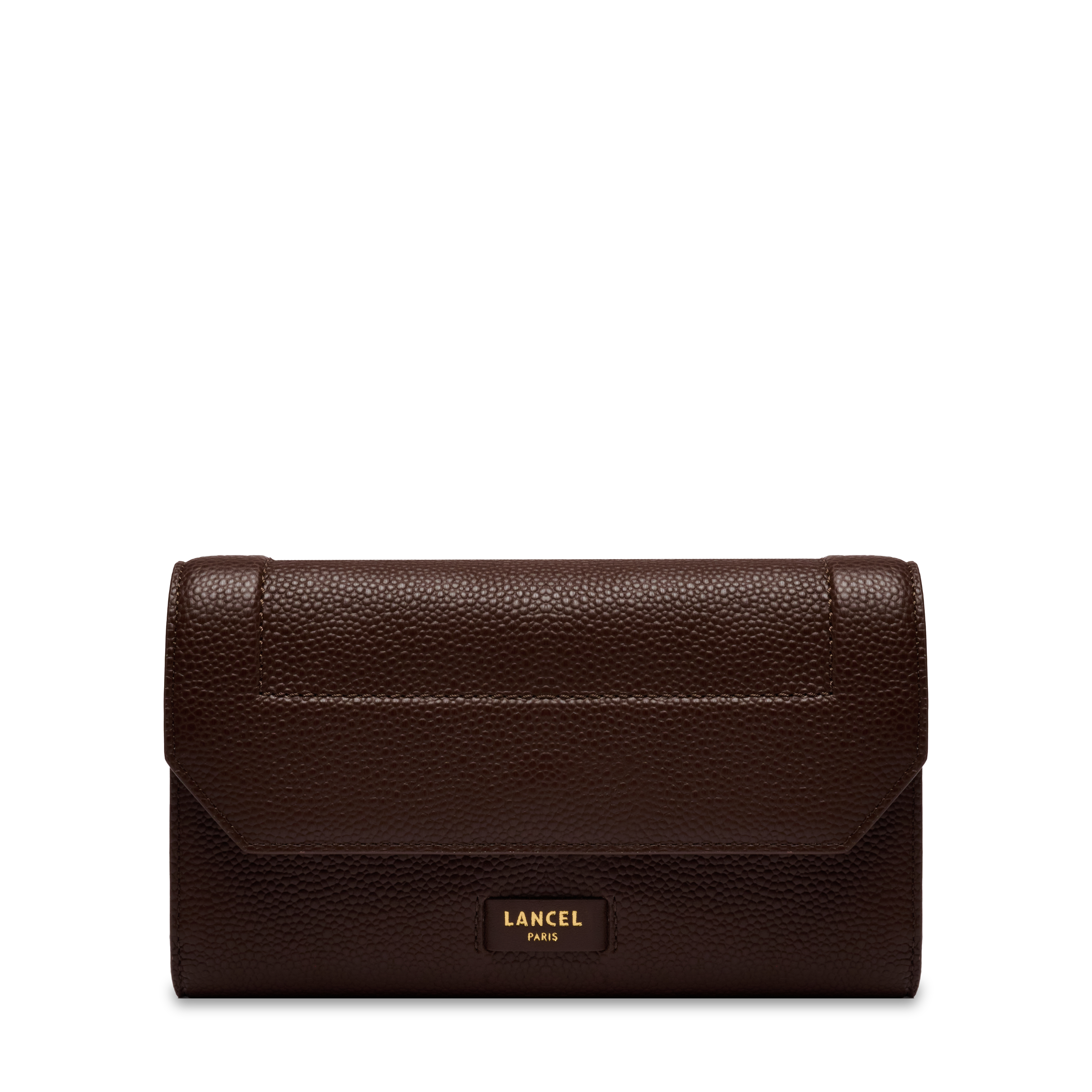 Portefeuille chaine ninon de lancel en cuir LANCEL Marron