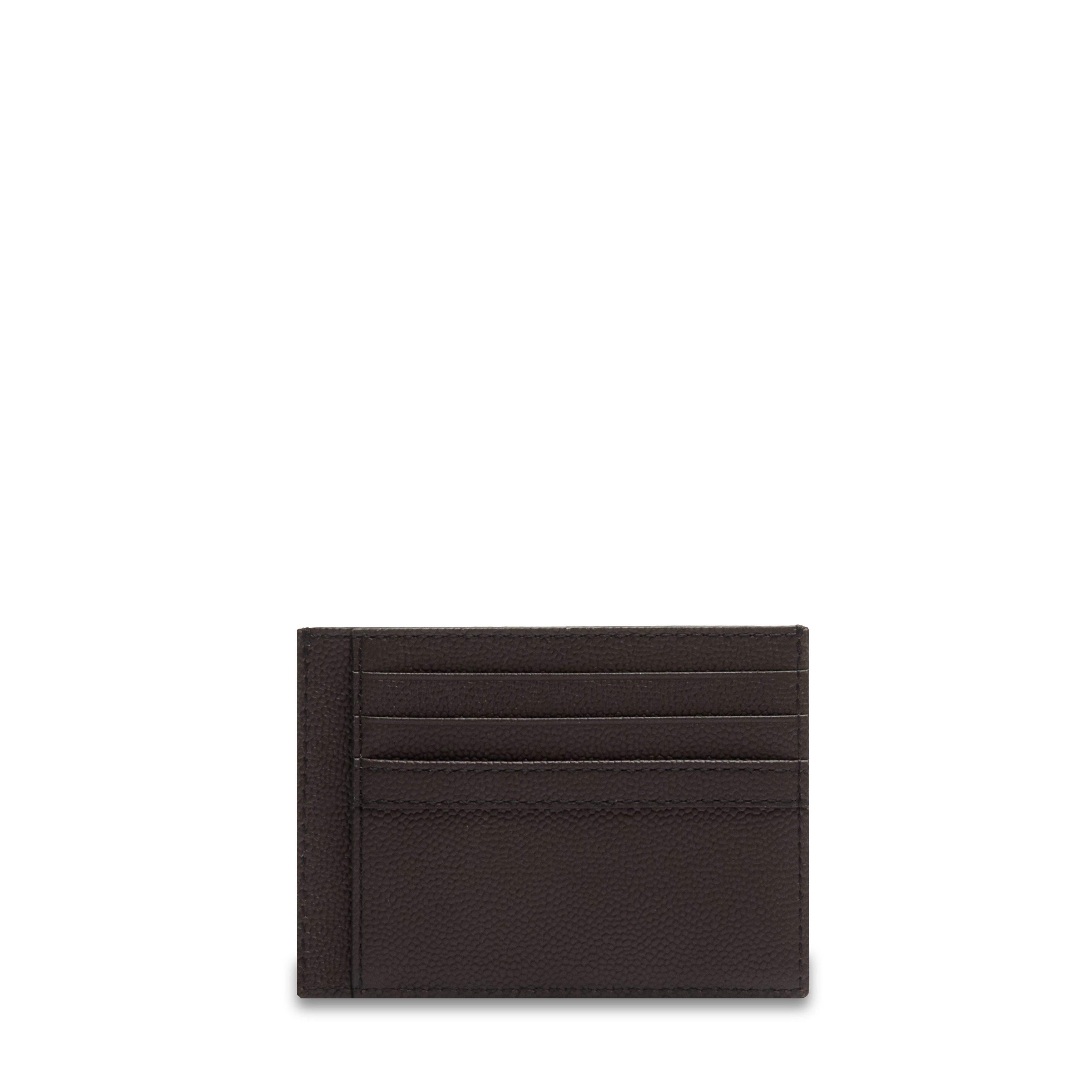 Porte-cartes charlie de lancel en cuir LANCEL Gris