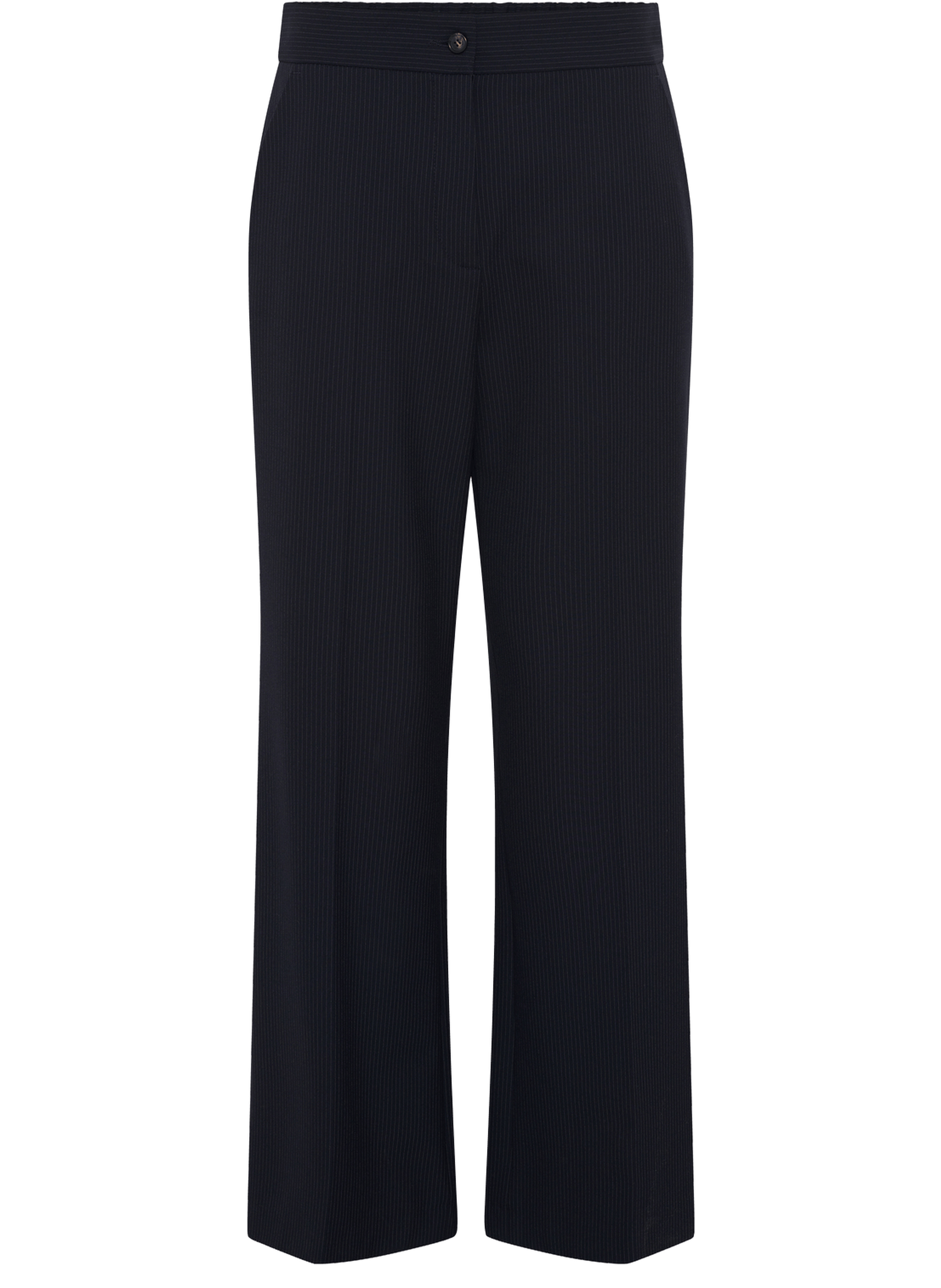 Pantalon droit à fines rayures - avia GERARD DAREL Bleu