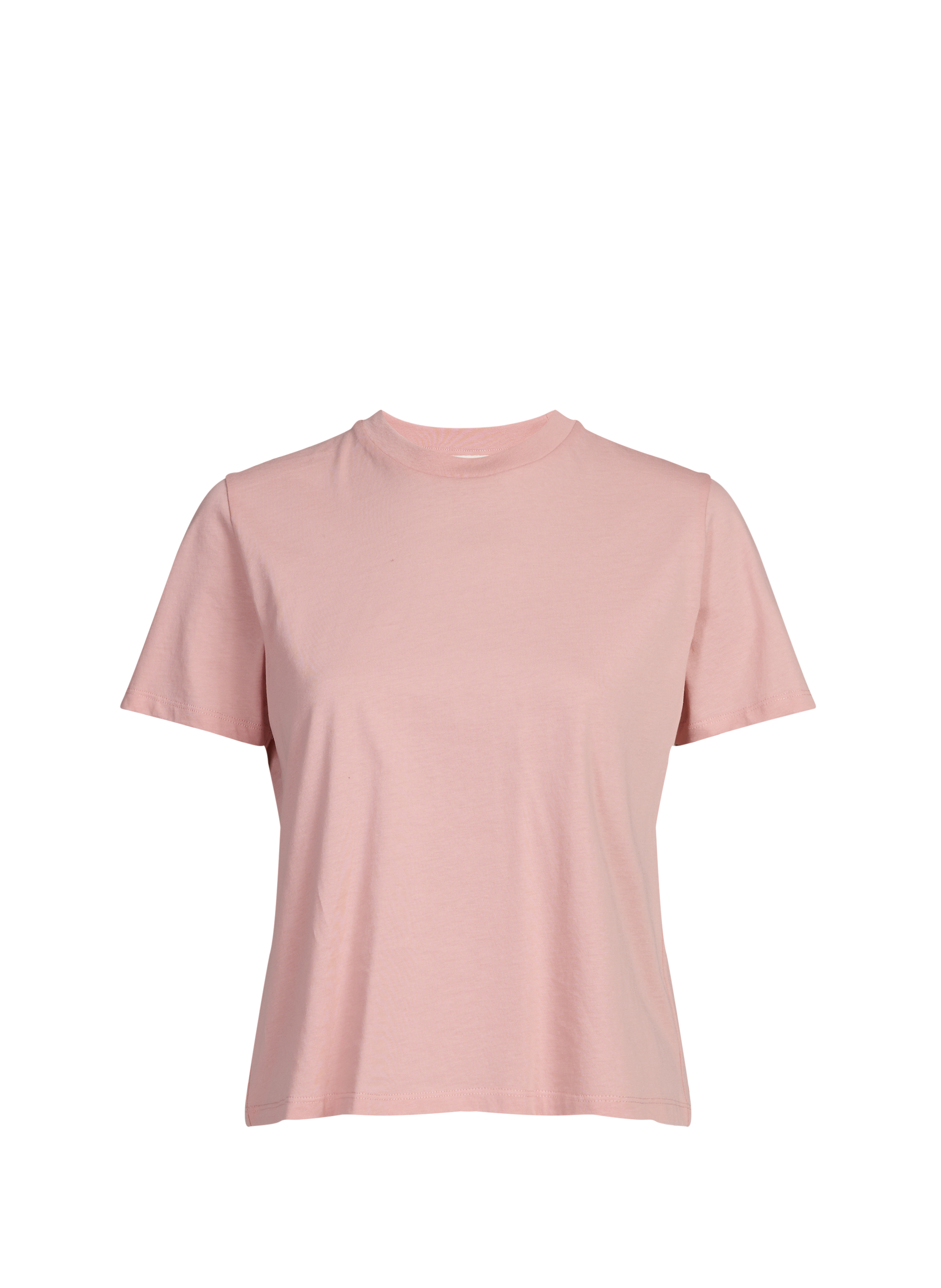 T-shirt court Acla en coton SAISON 1865 Rose