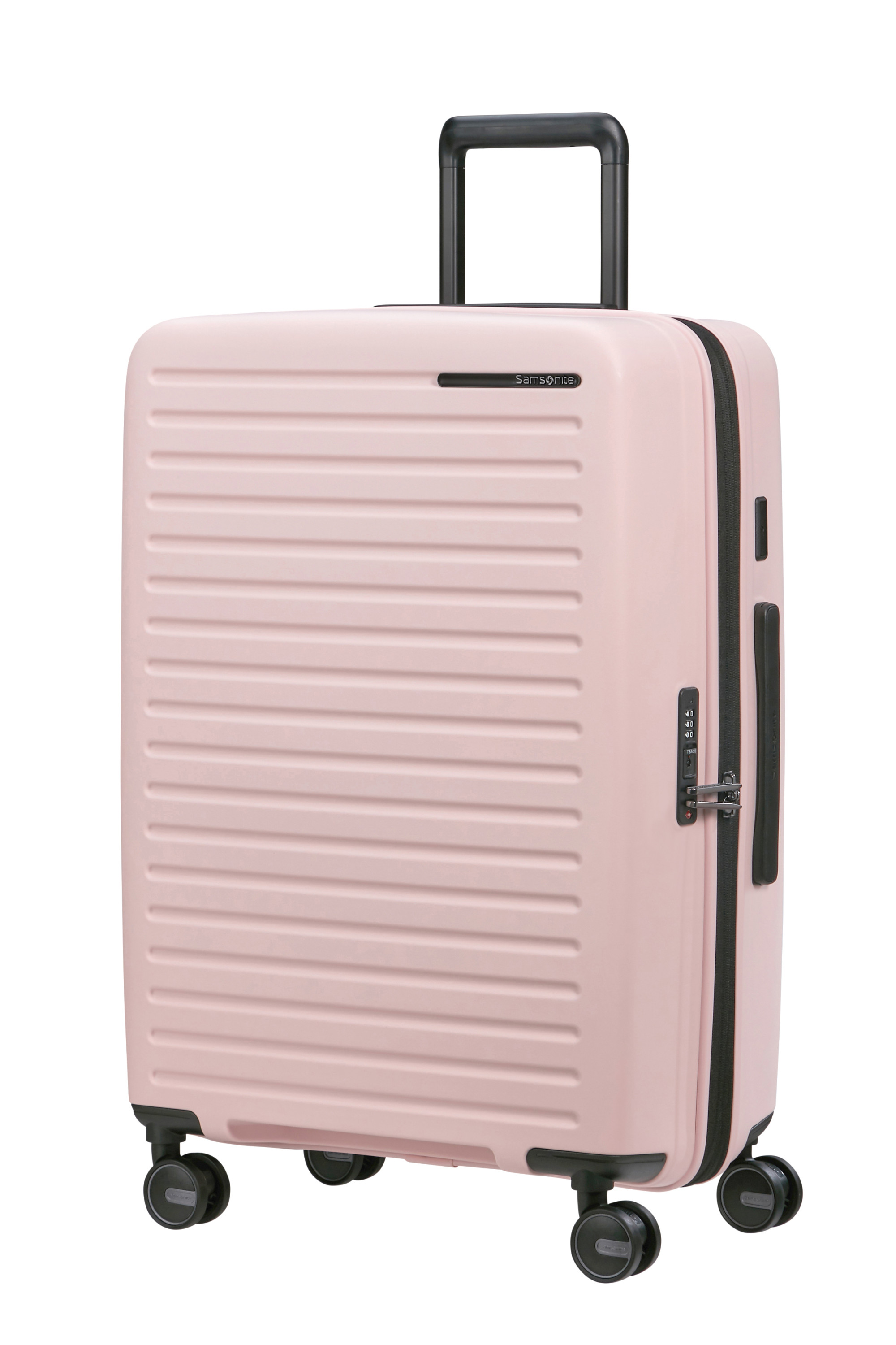 Restackd valise 4 roues taille m SAMSONITE Rose