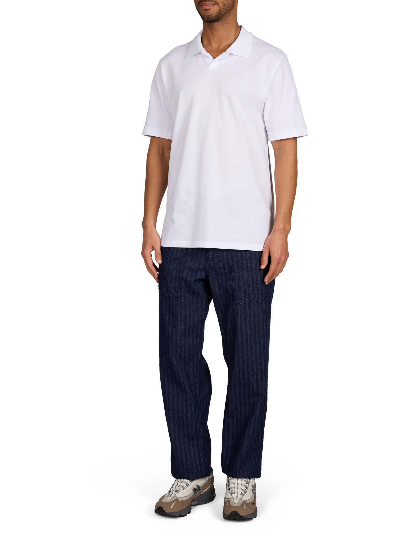 Cotton polo shirt LES DEUX White