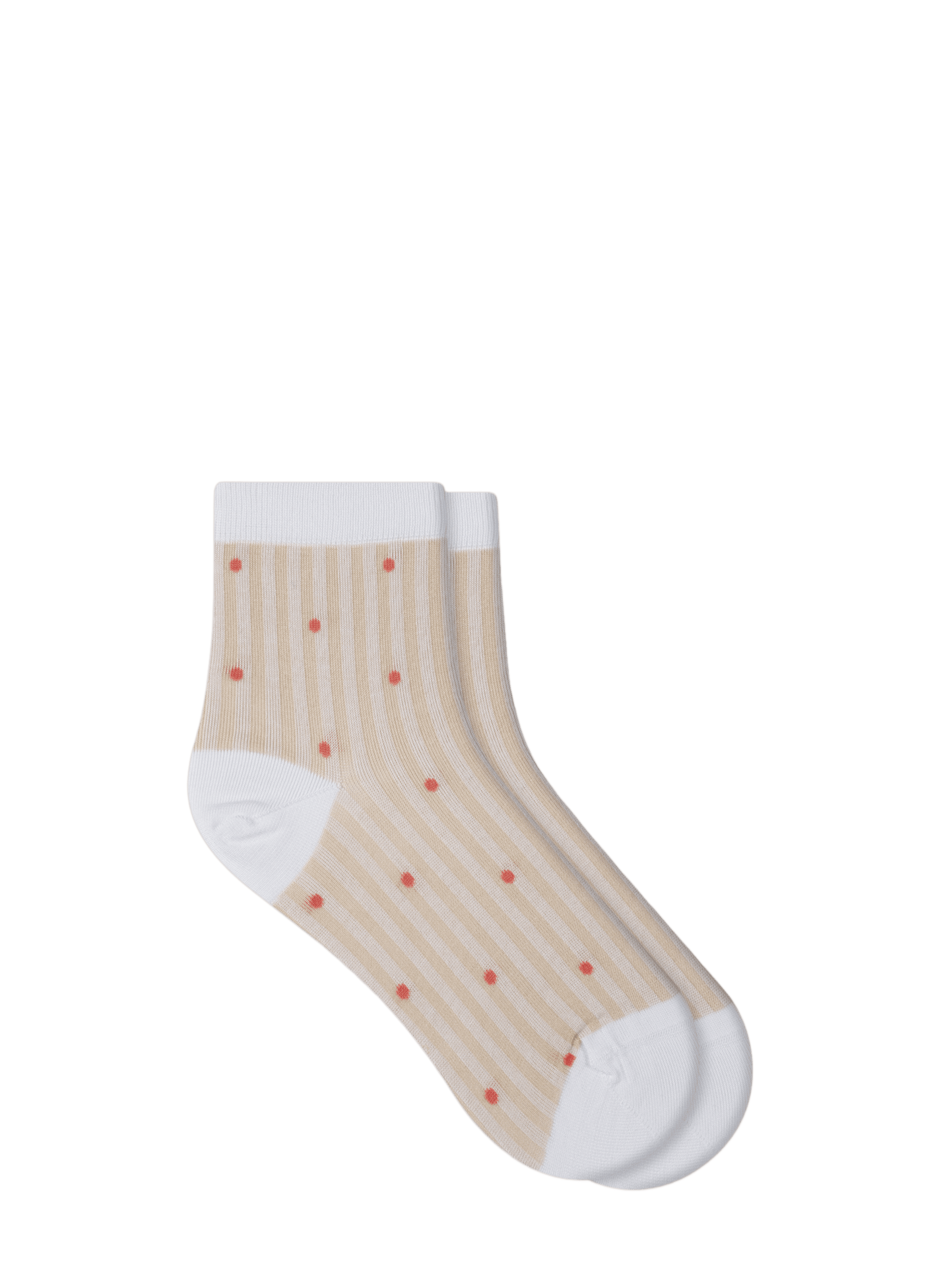Chaussettes basses en fil d'Ecosse BLEUFORÊT Multicolore