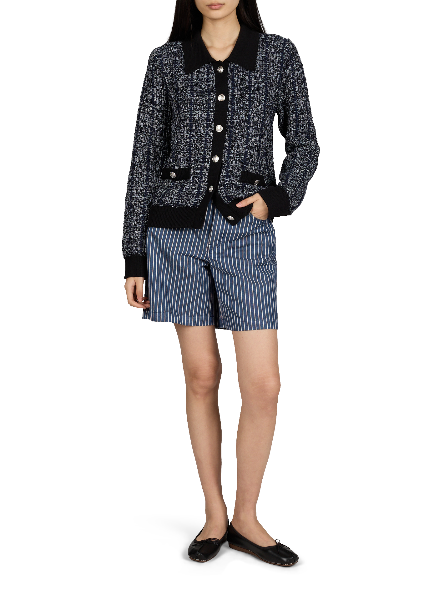 Cardigan Visiloa VILA Bleu