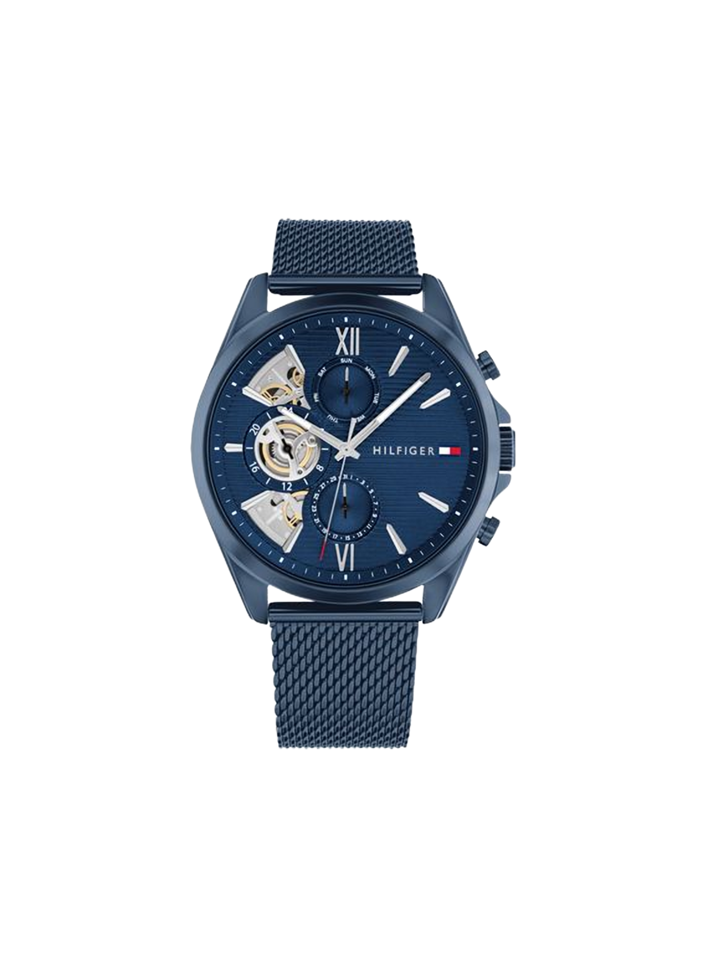 Montre quartz Baker en acier inoxydable TOMMY HILFIGER MONTRES Argent