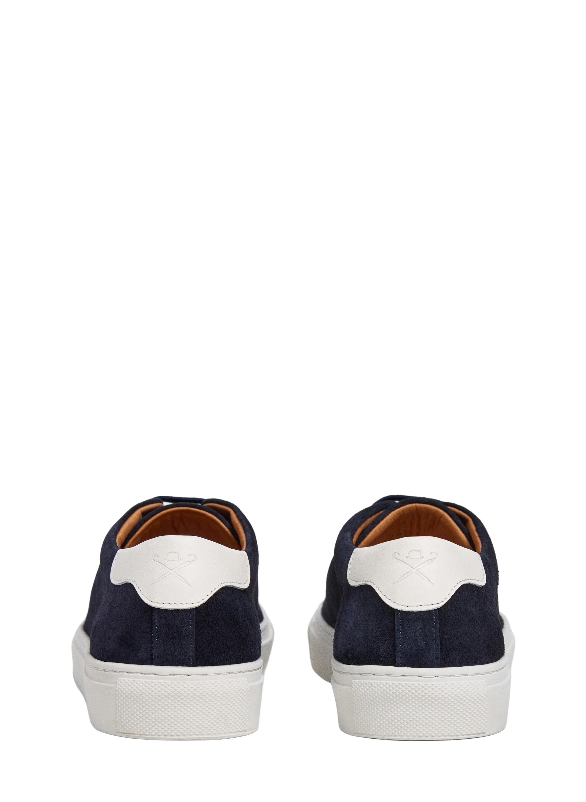 Baskets basses Idol en cuir daim HACKETT Bleu