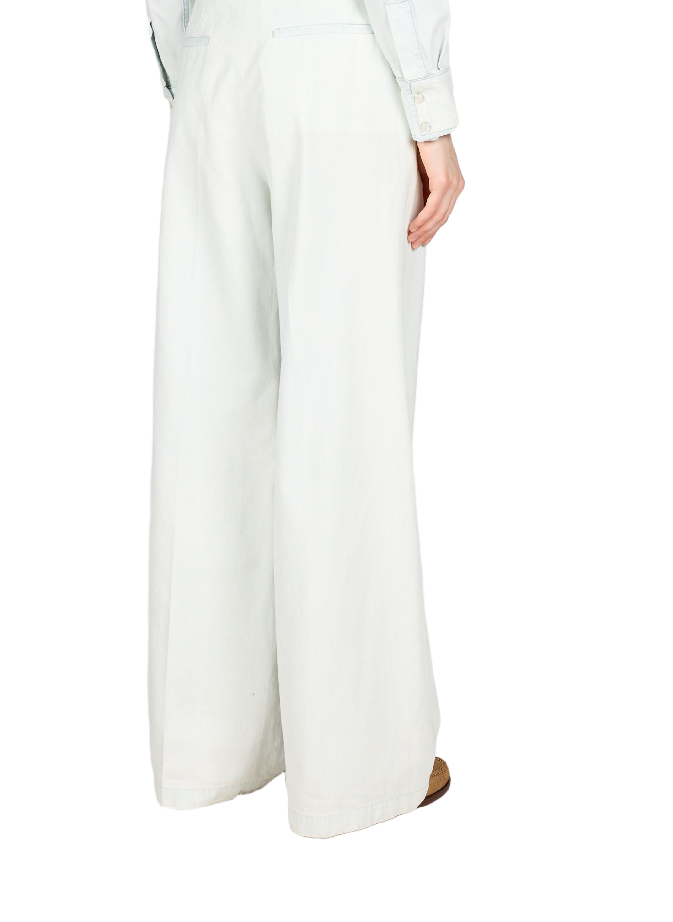 Ginny cotton pants A.P.C. Beige