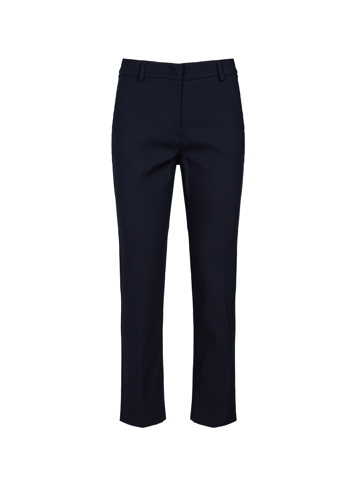 Slim pleated pants in stretch cotton MAX MARA WEEK END Blue