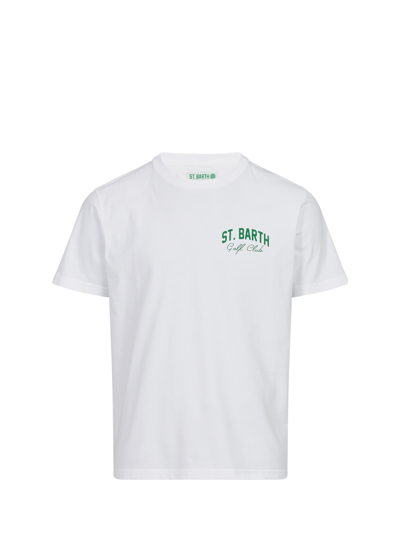 Straight cotton t-shirt MC2 SAINT BARTH White