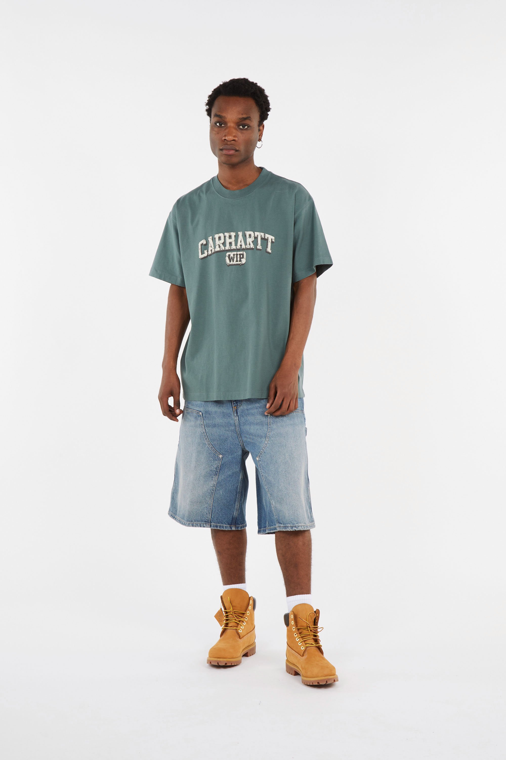 T-shirt s/s heavy duty t-shirt CARHARTT WIP Vert