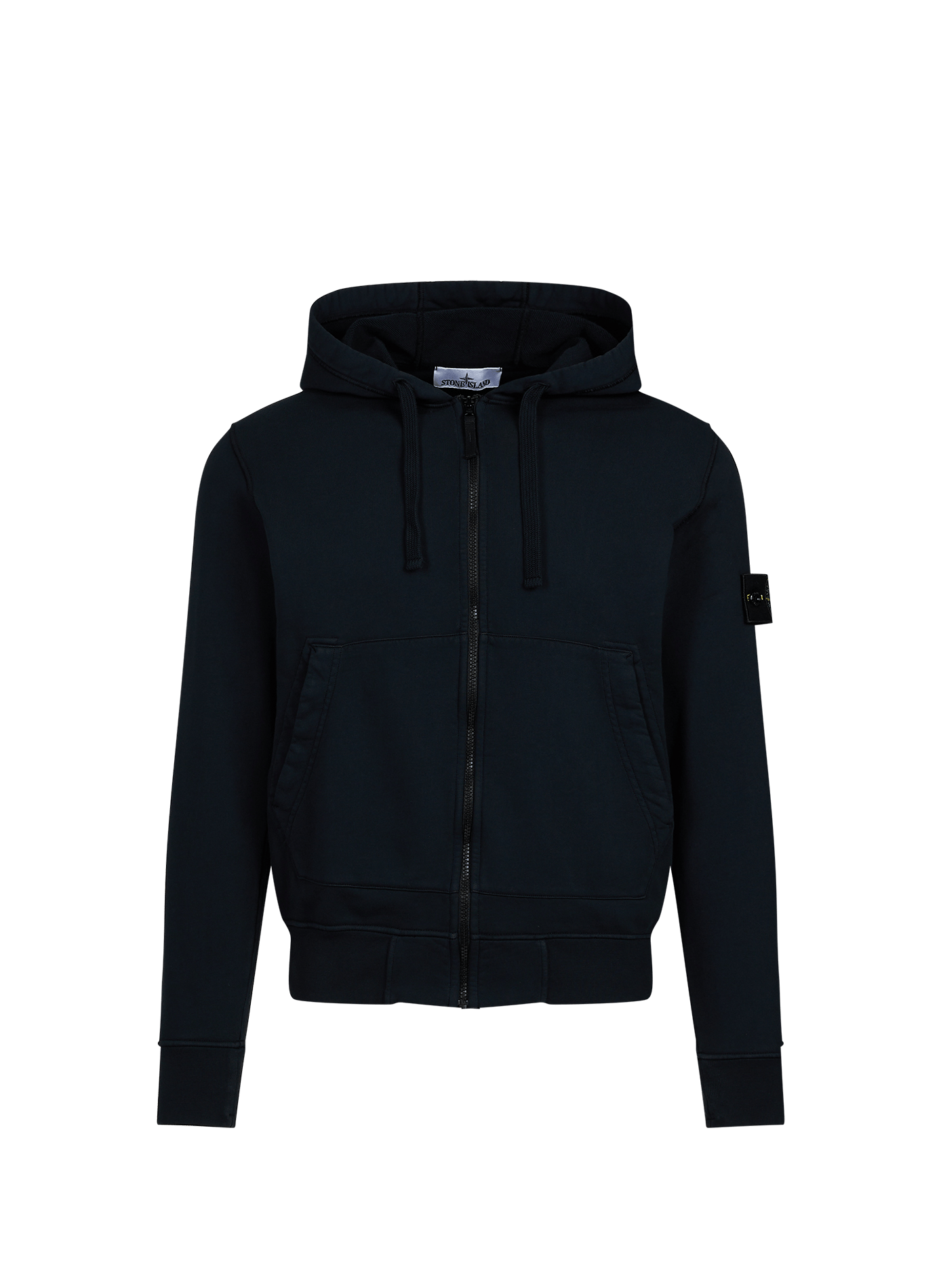 Zip-up hoodie STONE ISLAND Blue