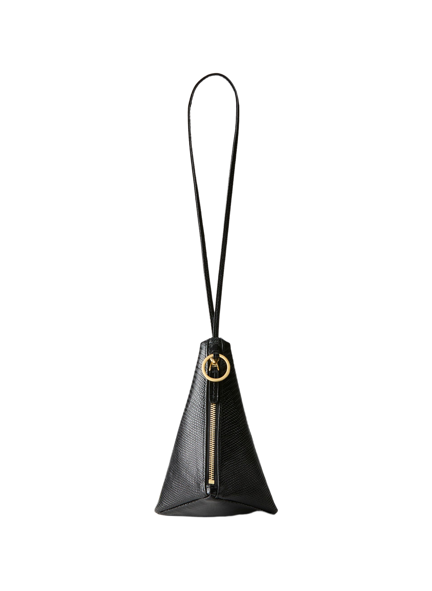 Solid leather clutch CALVIN KLEIN COLLECTION Black
