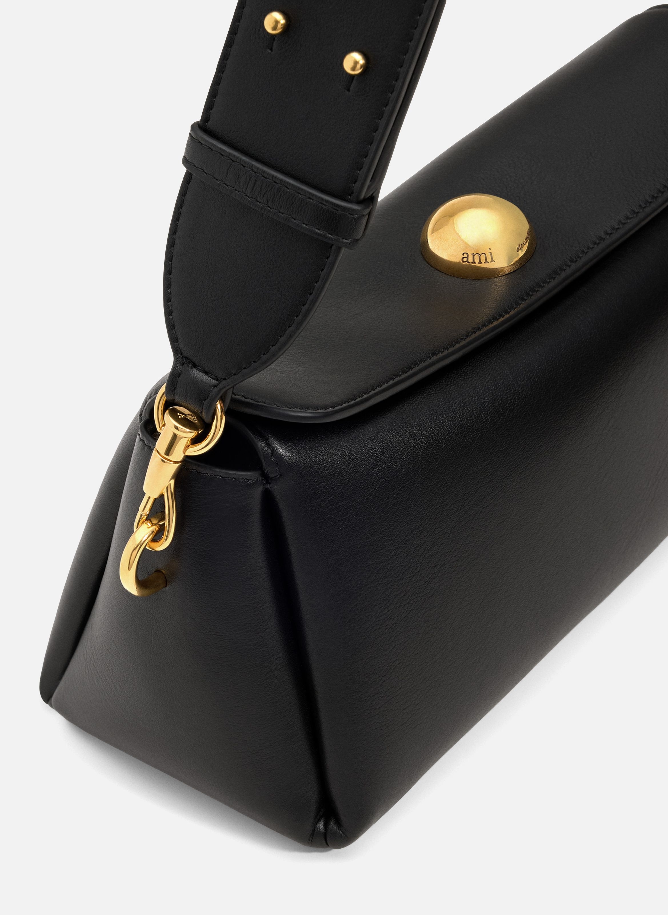 Sac carrousel unisexe AMI PARIS Noir