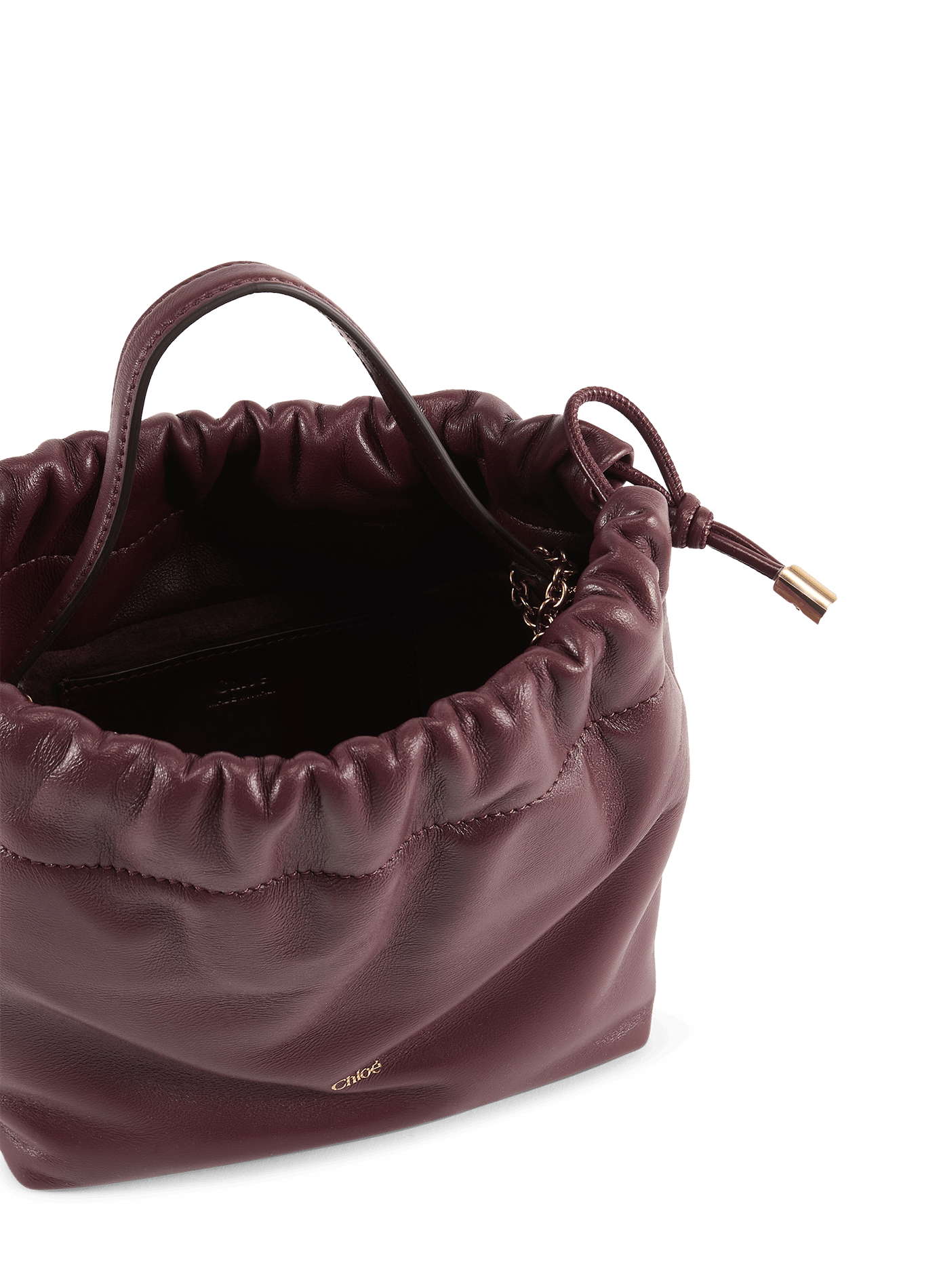 Ketten-Schultertaschen CHLOÉ Rot