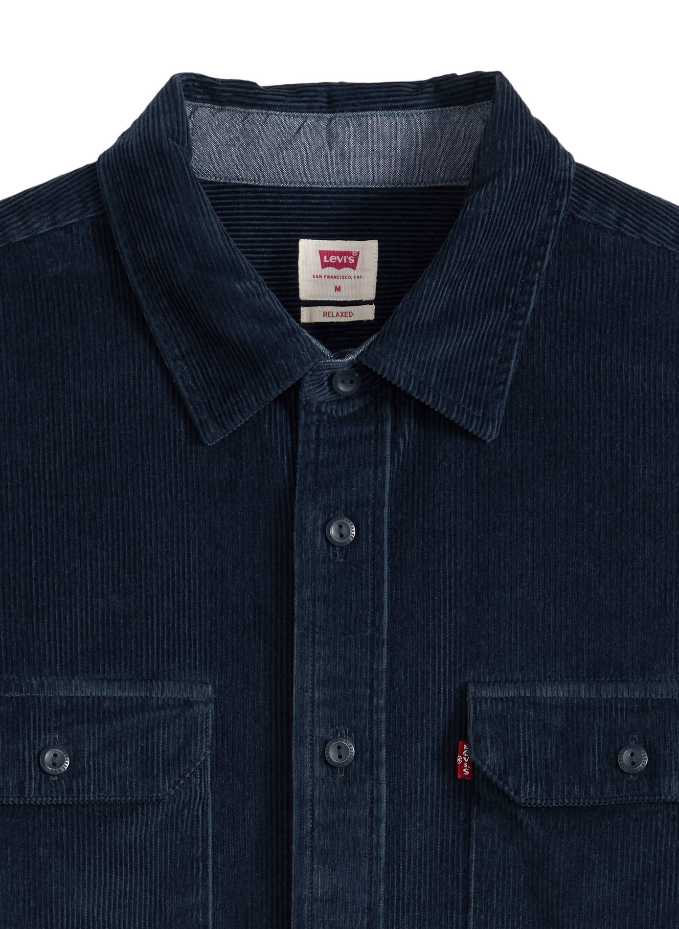 Weißes Overshirt LEVI'S Blau
