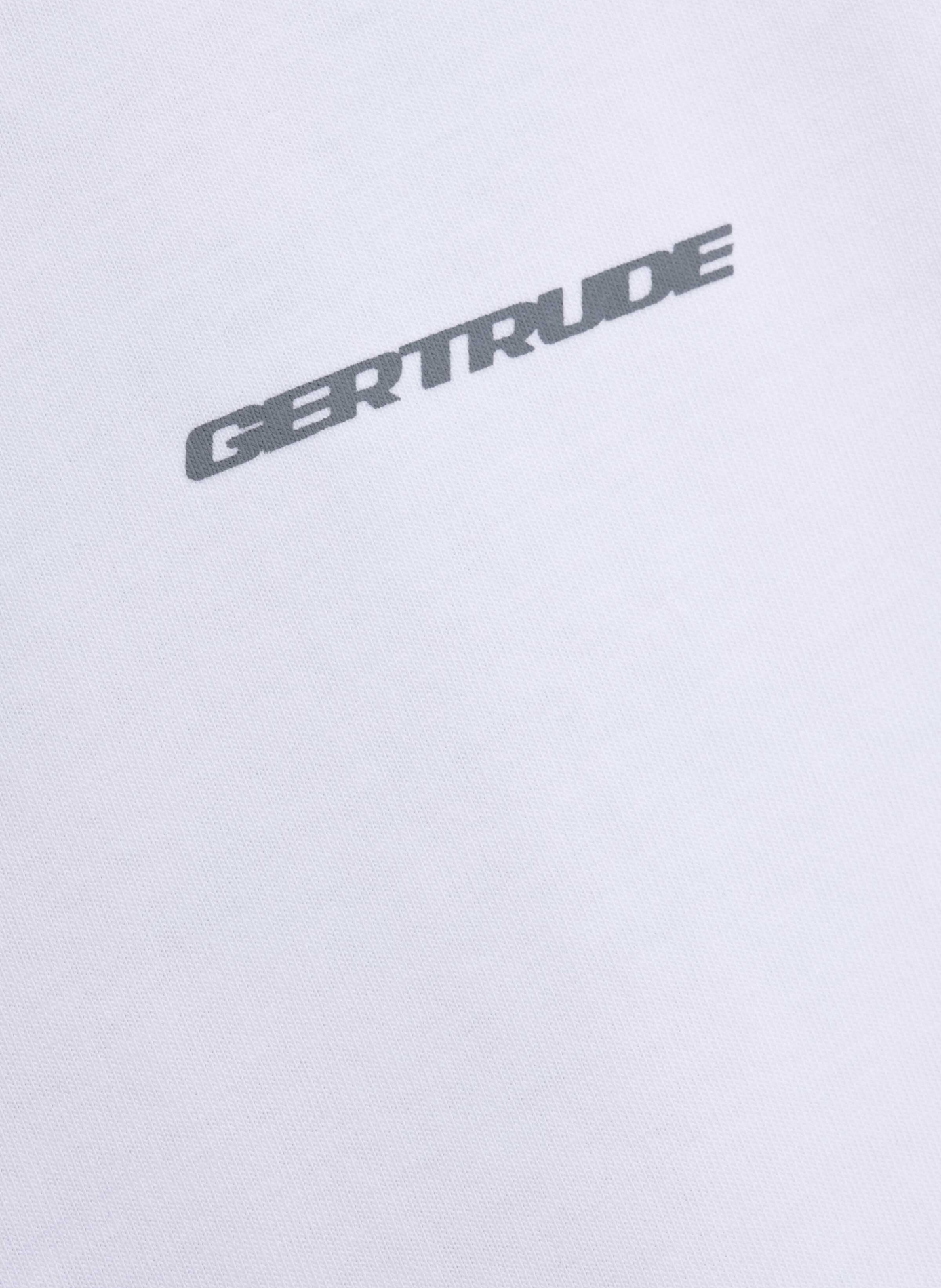 T-shirt à logo Leon en coton GERTRUDE White