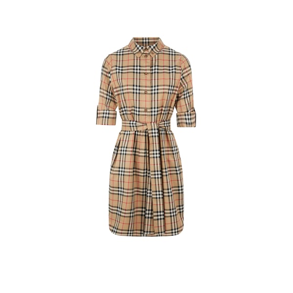 Robe chemise Vintage Check en coton