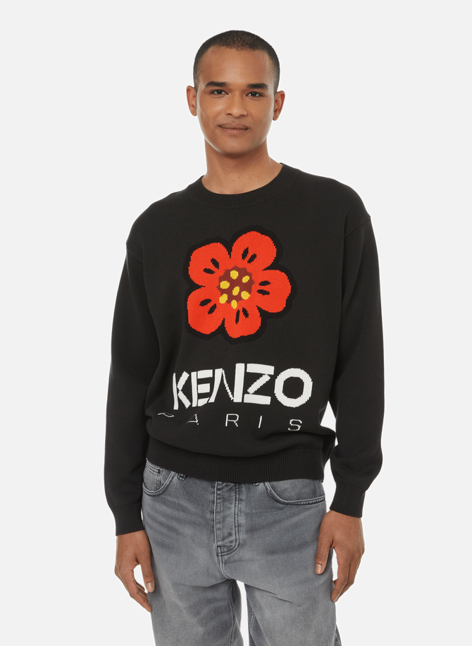 Boke Flower cotton knit jumper KENZO