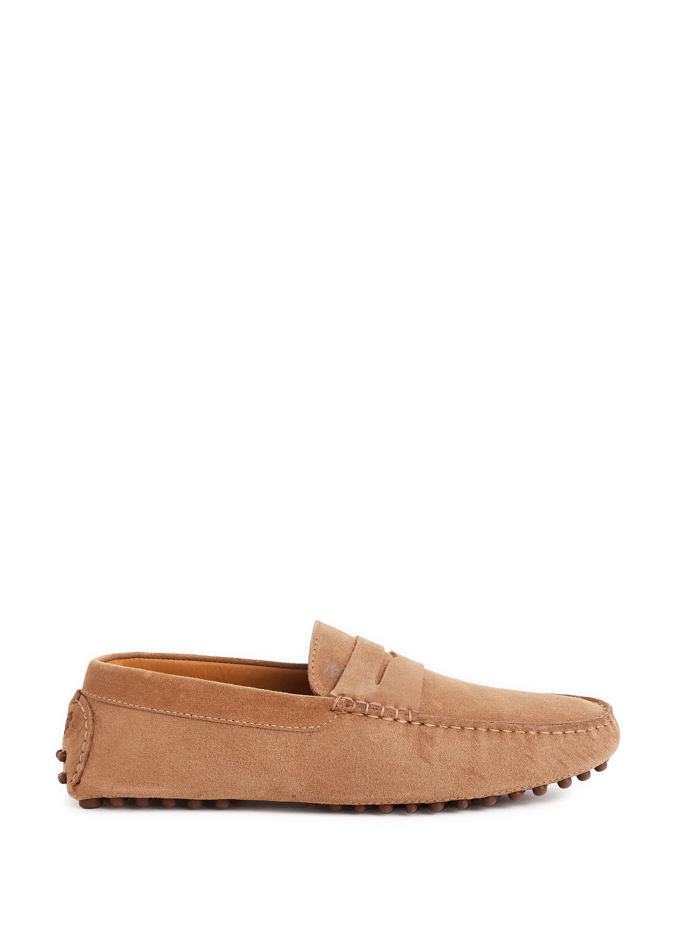 BOBBIES Mocassin Lewis en suède Beige