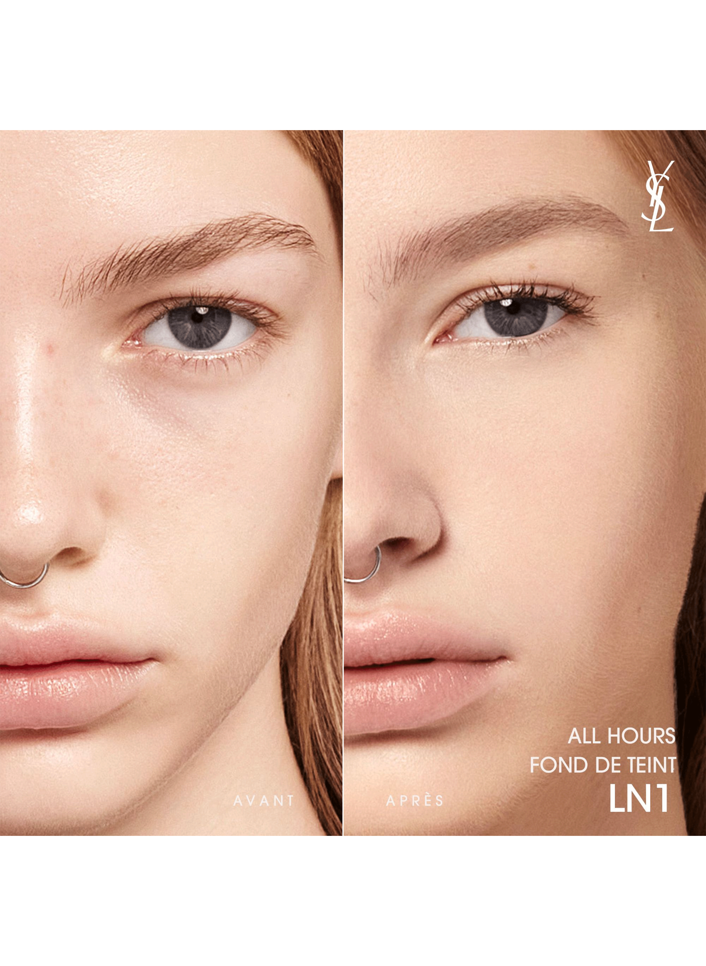 Yves Saint Laurent 24h full-coverage luminous matt foundation Ln1