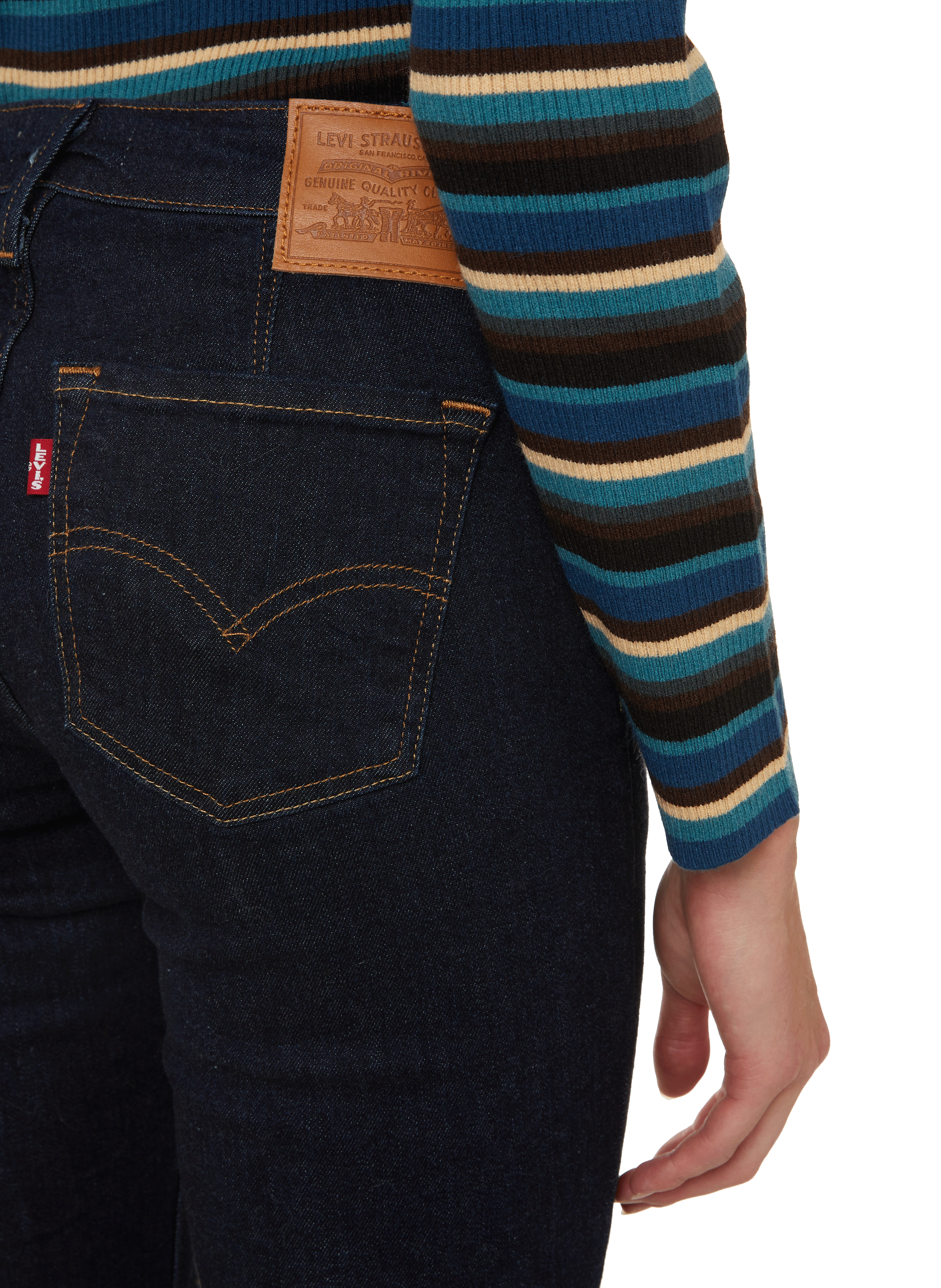 Slim-fit cotton jeans  LEVI'S Blue