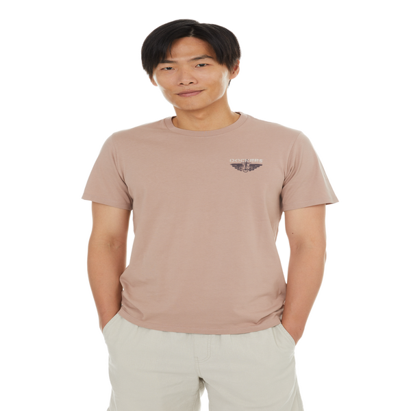 Shop Dockers Givenchy Paris 3 Avenue George V T-shirt In Cotton In Pink