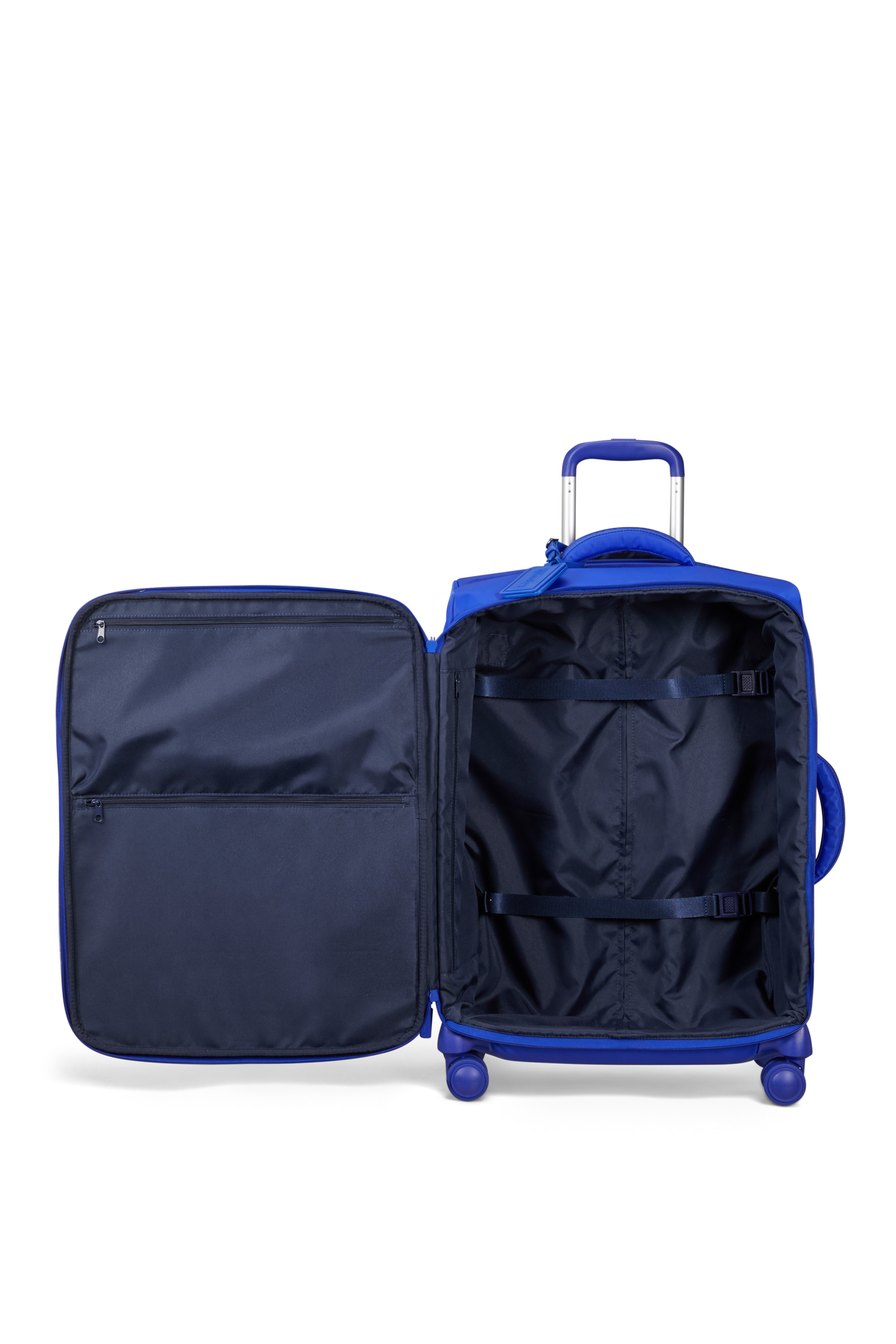 Plume valise 4 roues taille m LIPAULT PARIS Bleu