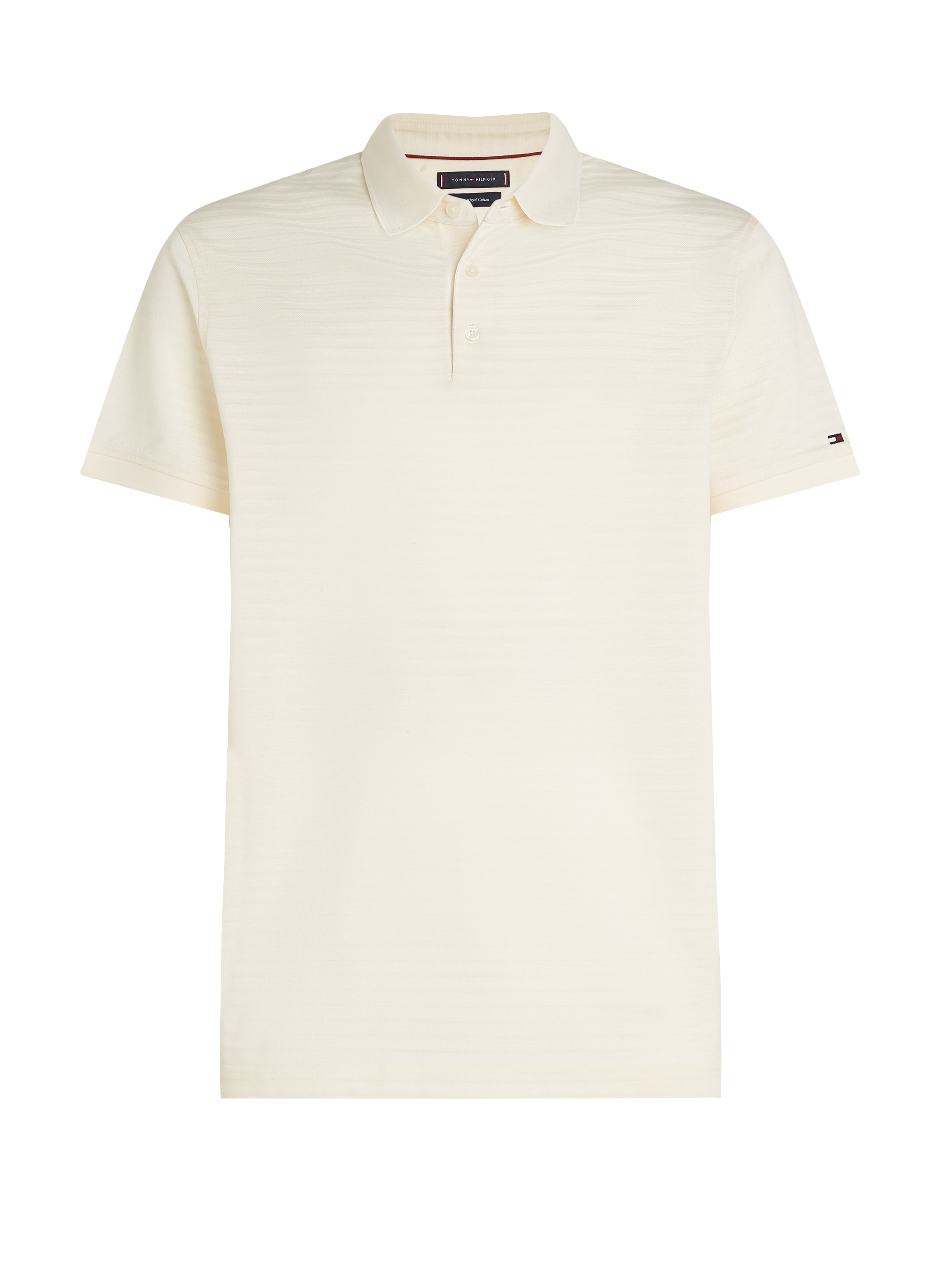 Polo en coton TOMMY HILFIGER Beige