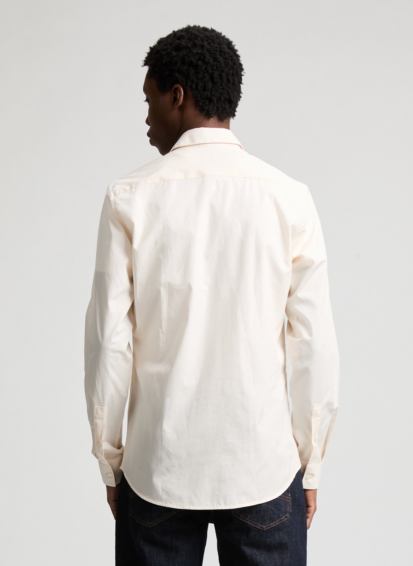 Chemise unie Krave AU PRINTEMPS PARIS Blanc