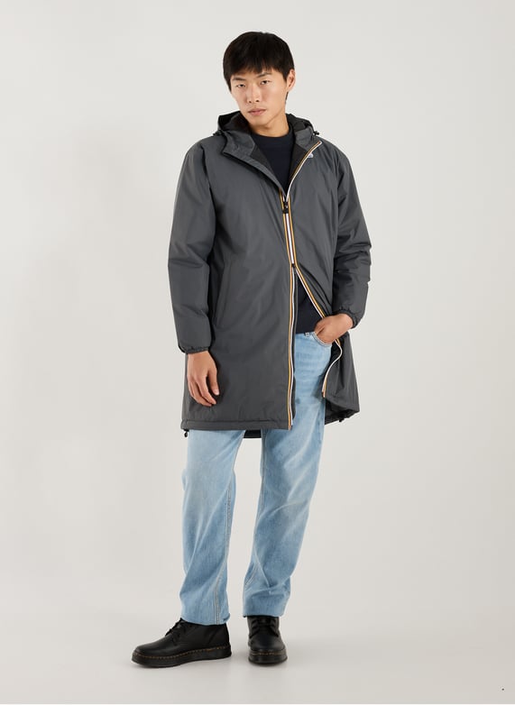 Parka mi-longue imperméable | Gris by K-WAY Parka mi-longue imperméable Gris