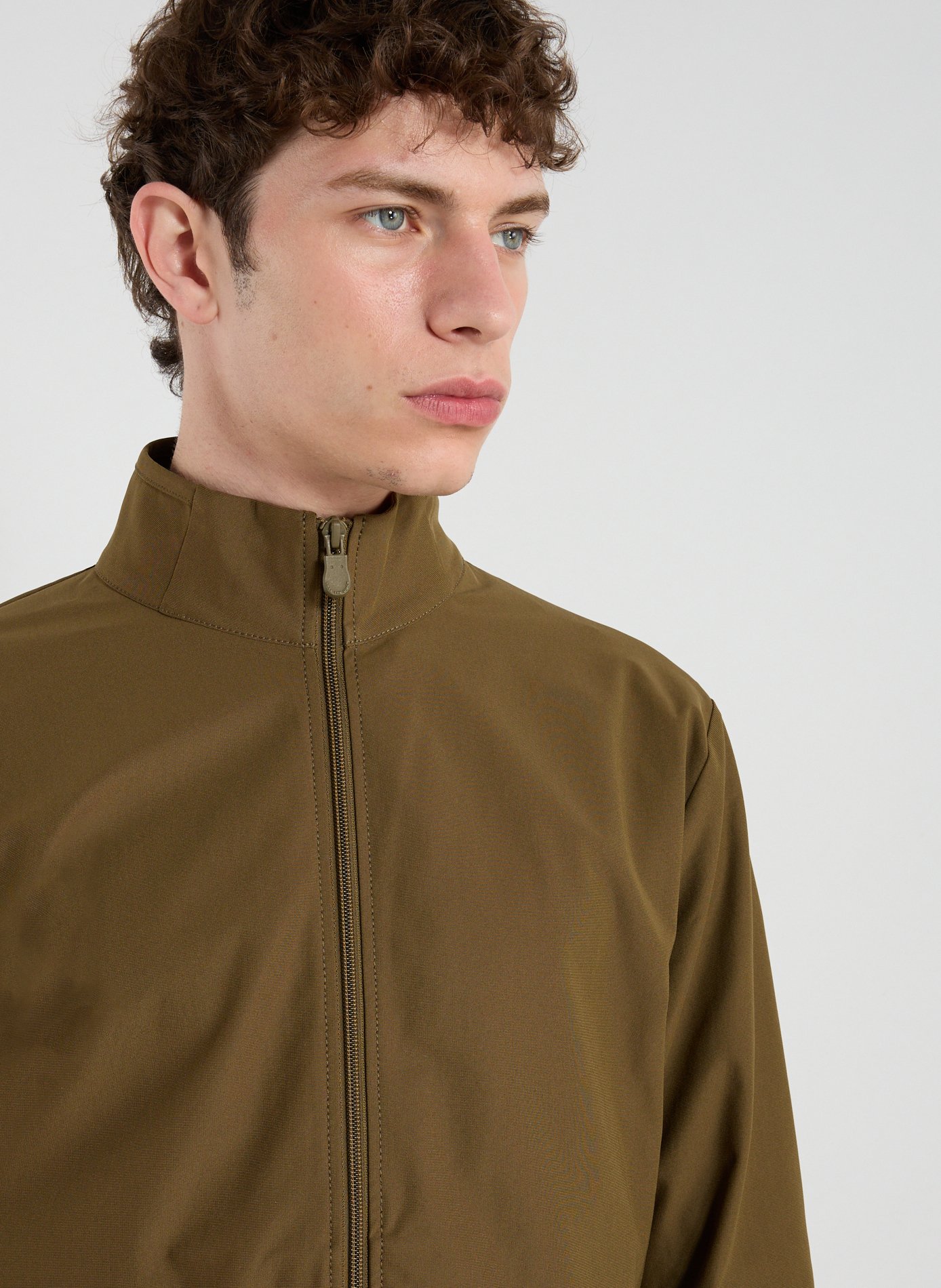 Veste droite à col montant SAVE THE DUCK Vert