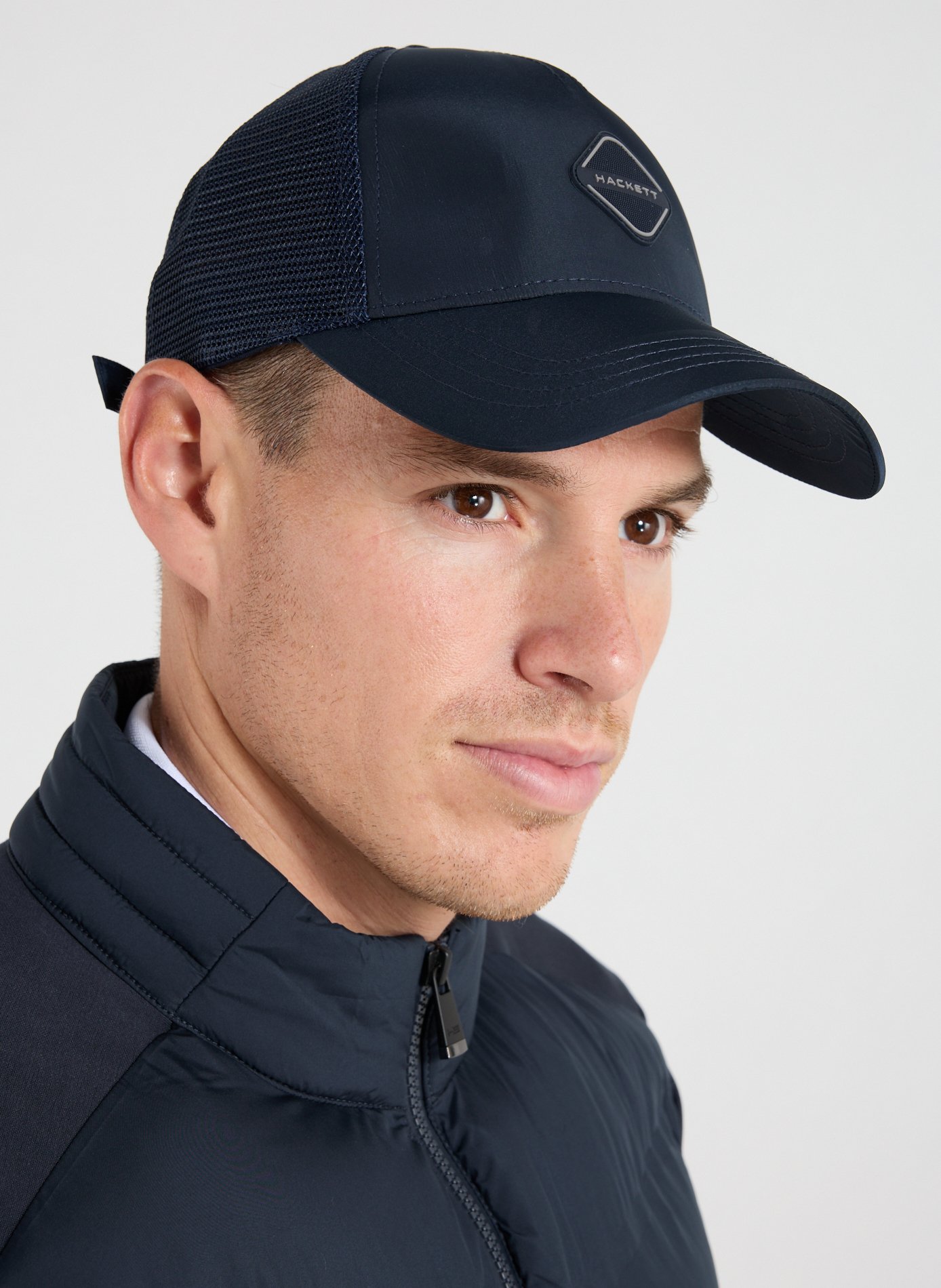 Casquette bi-matière HACKETT Bleu