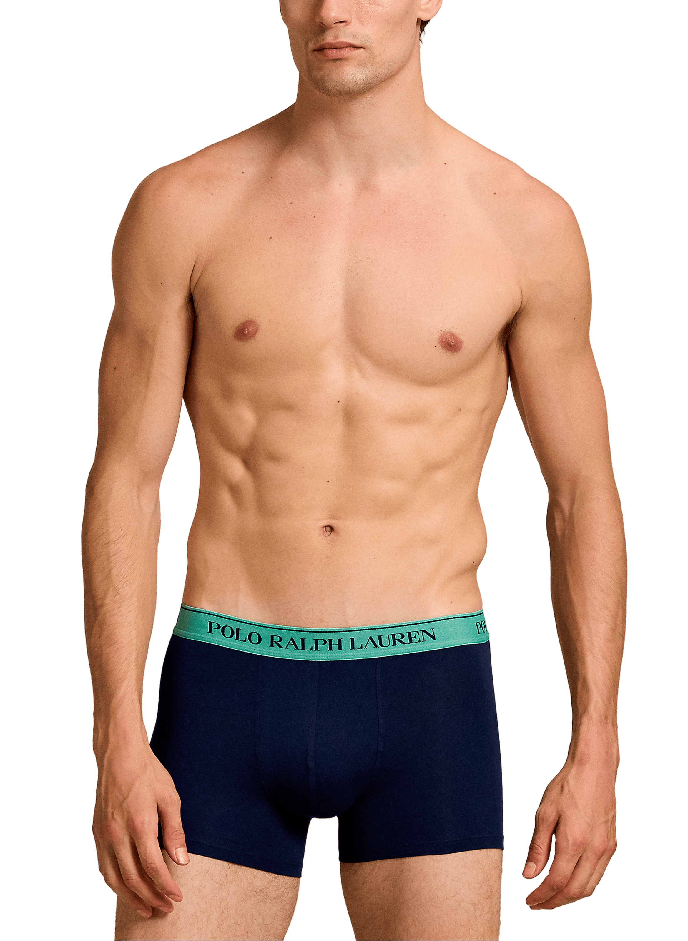  Pack of three cotton boxers POLO RALPH LAUREN Blue