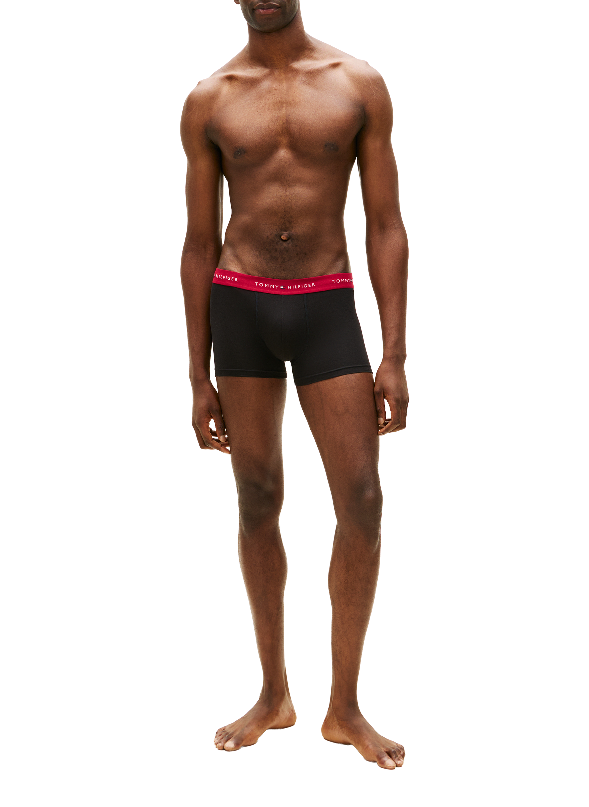 Lot de caleçons en coton mélangé TOMMY HILFIGER Noir