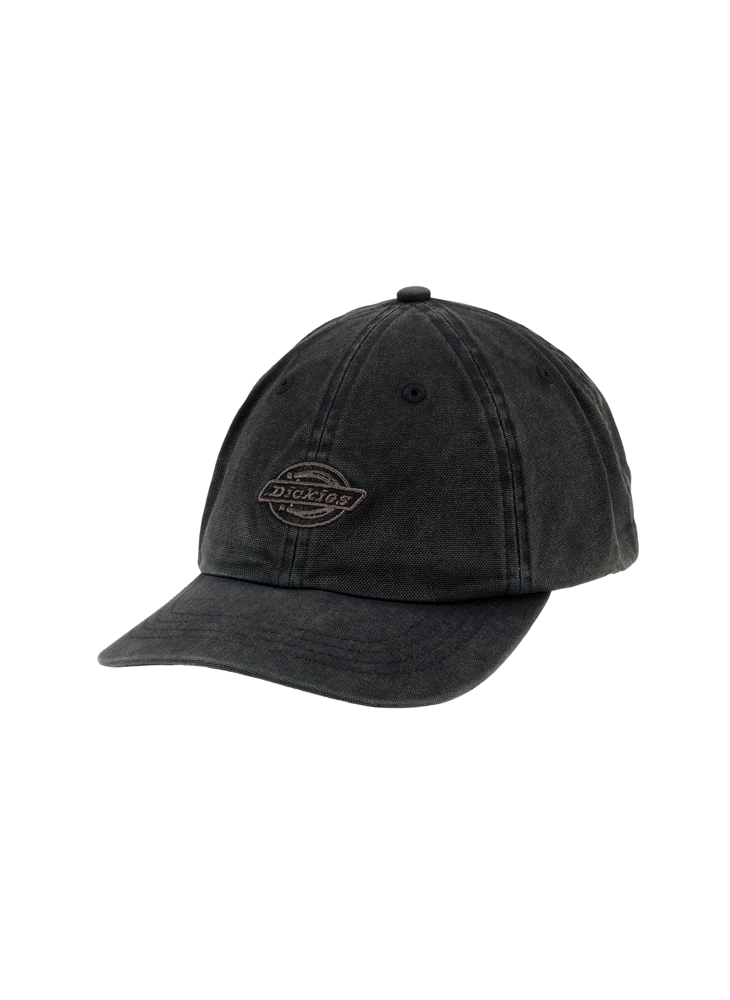 Cotton cap with logo embroidery DICKIES Black
