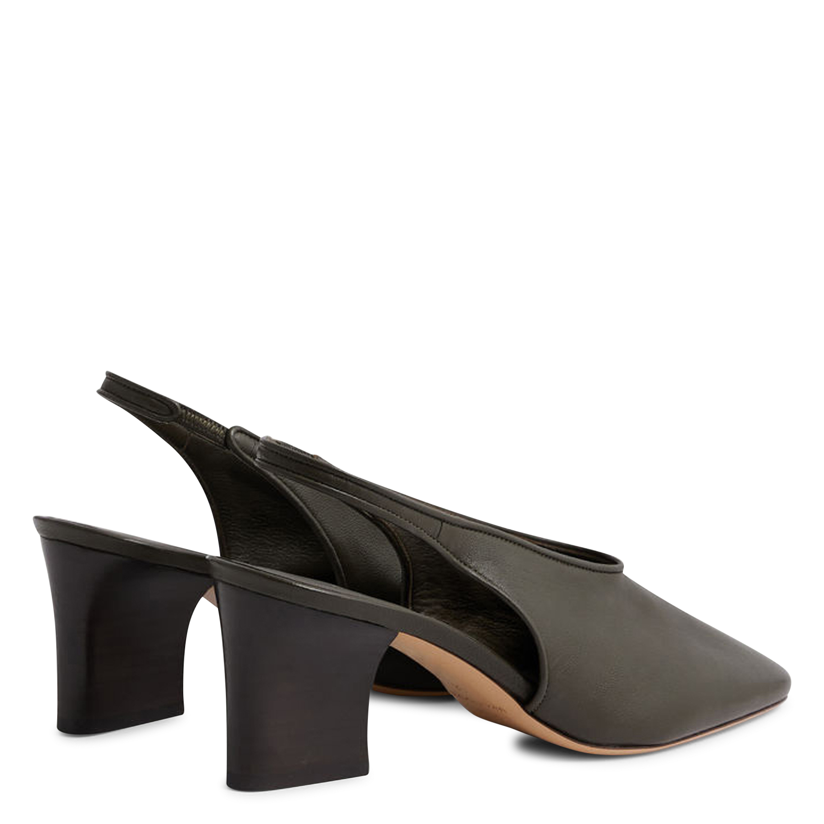 Sandales à talons en cuir joan SOEUR Marron