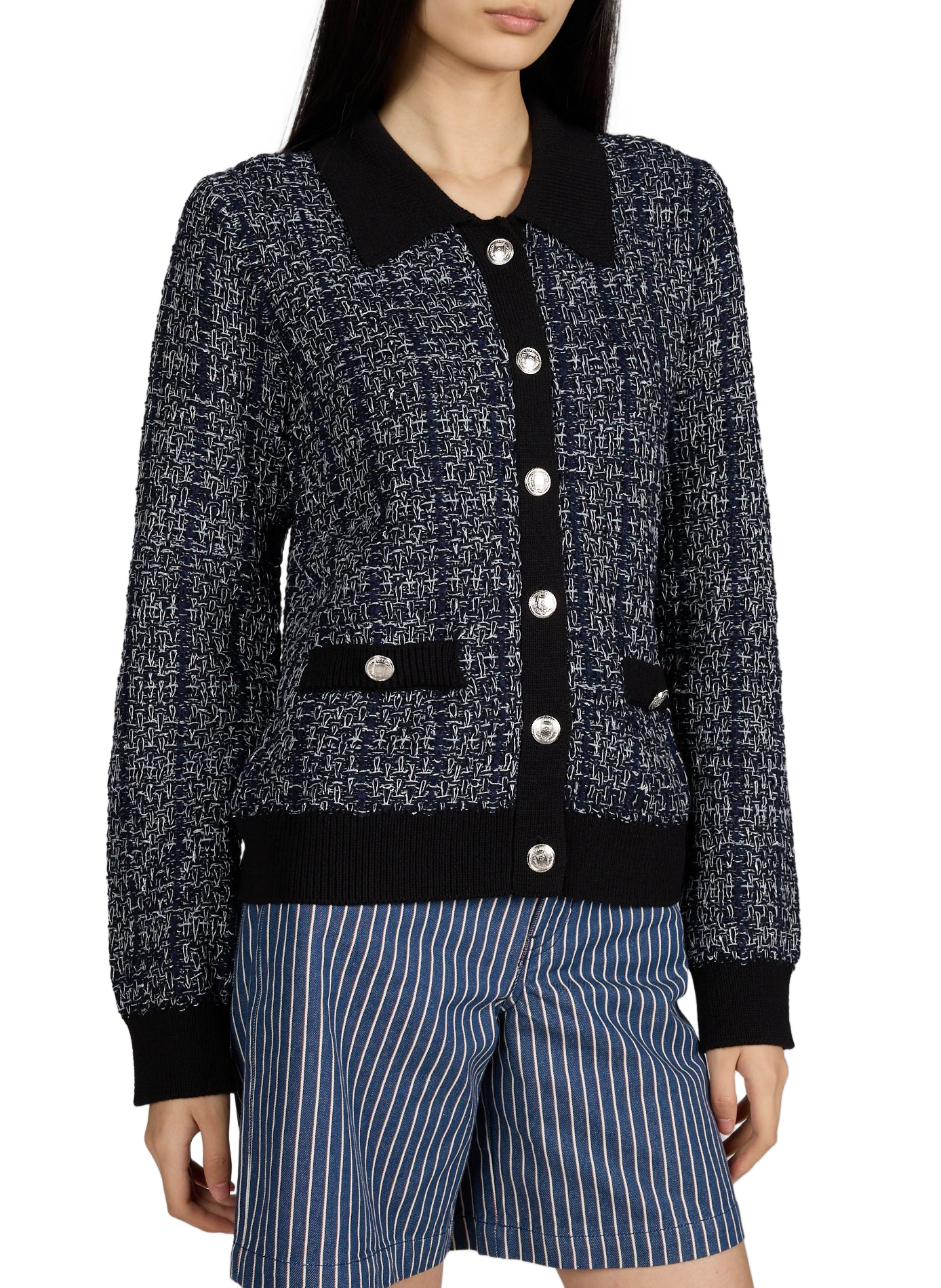 Cardigan Visiloa VILA Bleu