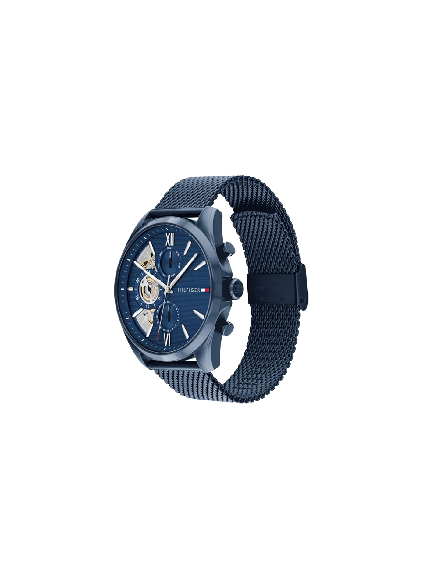 Montre quartz Baker en acier inoxydable TOMMY HILFIGER MONTRES Argent