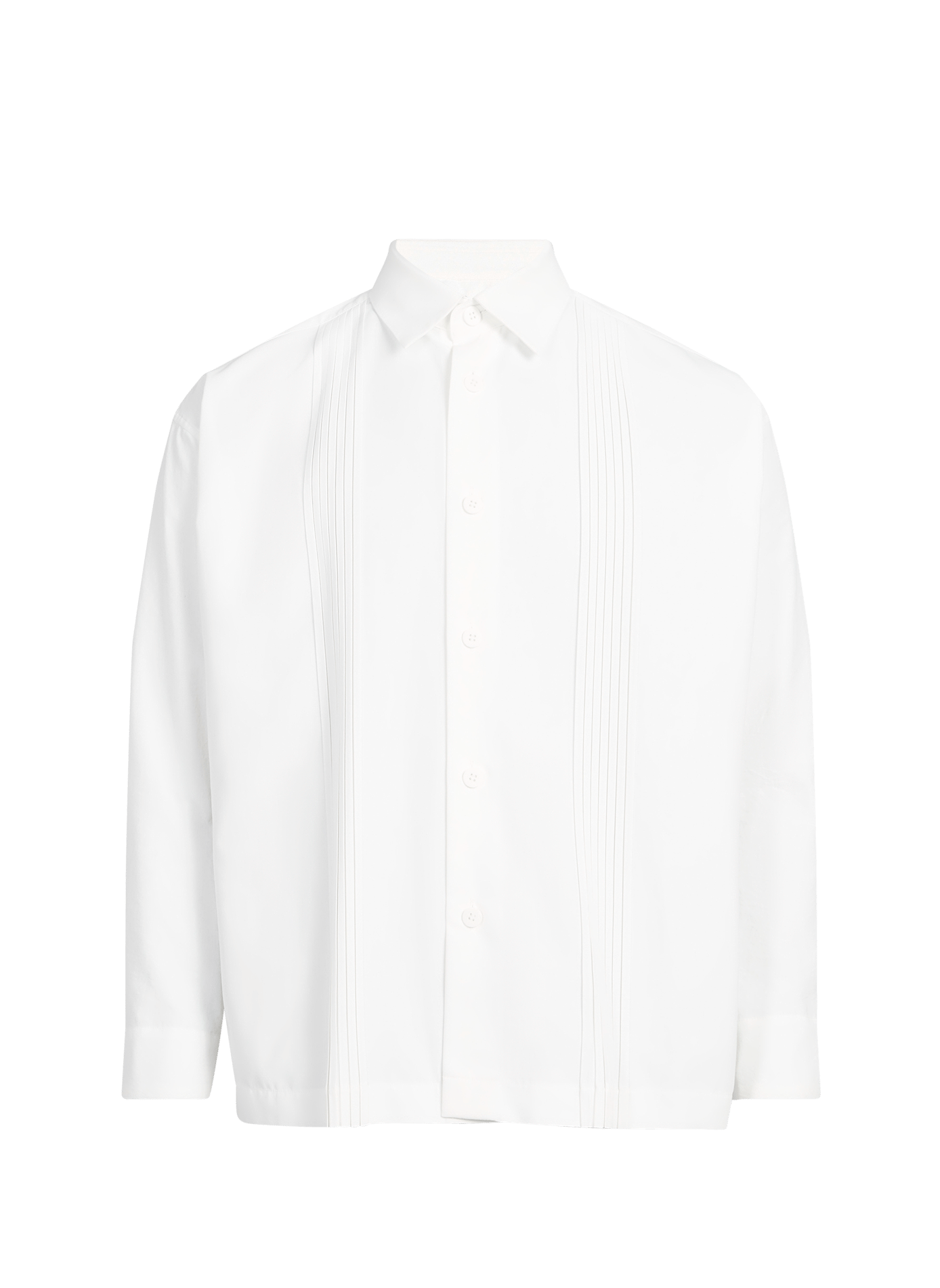 Chemise oversize col classique ISSEY MIYAKE Beige