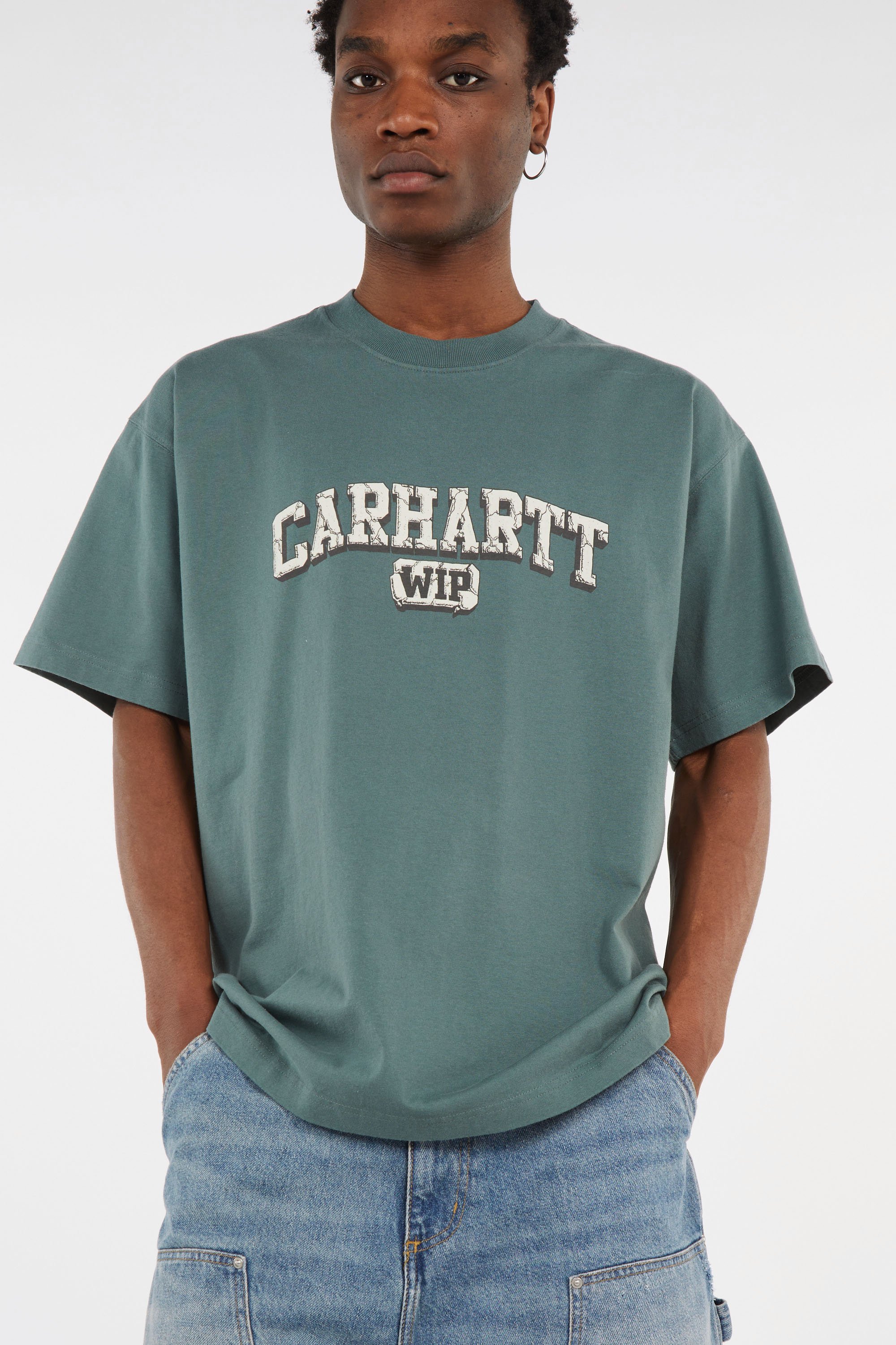 T-shirt s/s heavy duty t-shirt CARHARTT WIP Vert