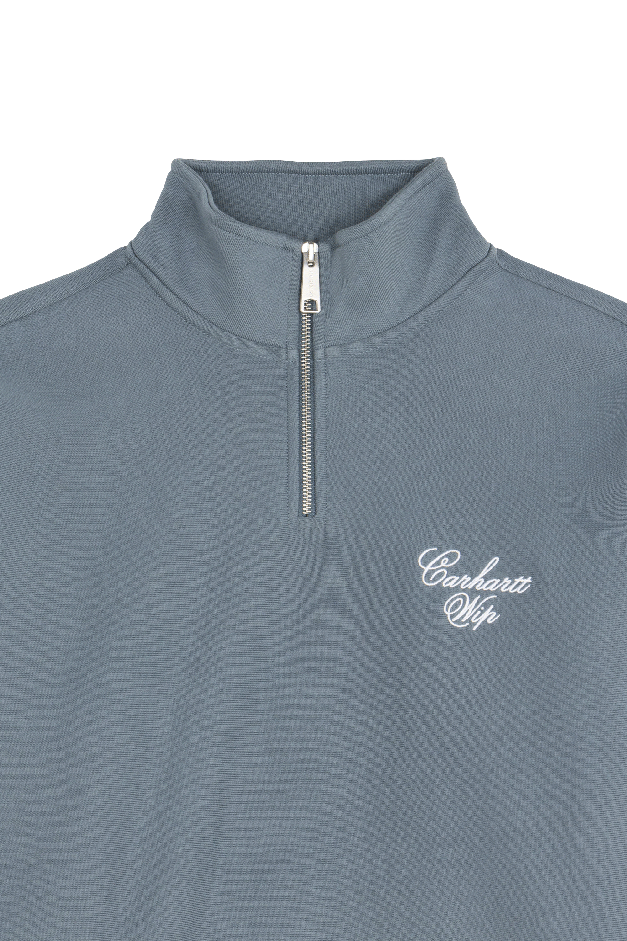 Sweat zippé longhand half zip sweat CARHARTT WIP Bleu